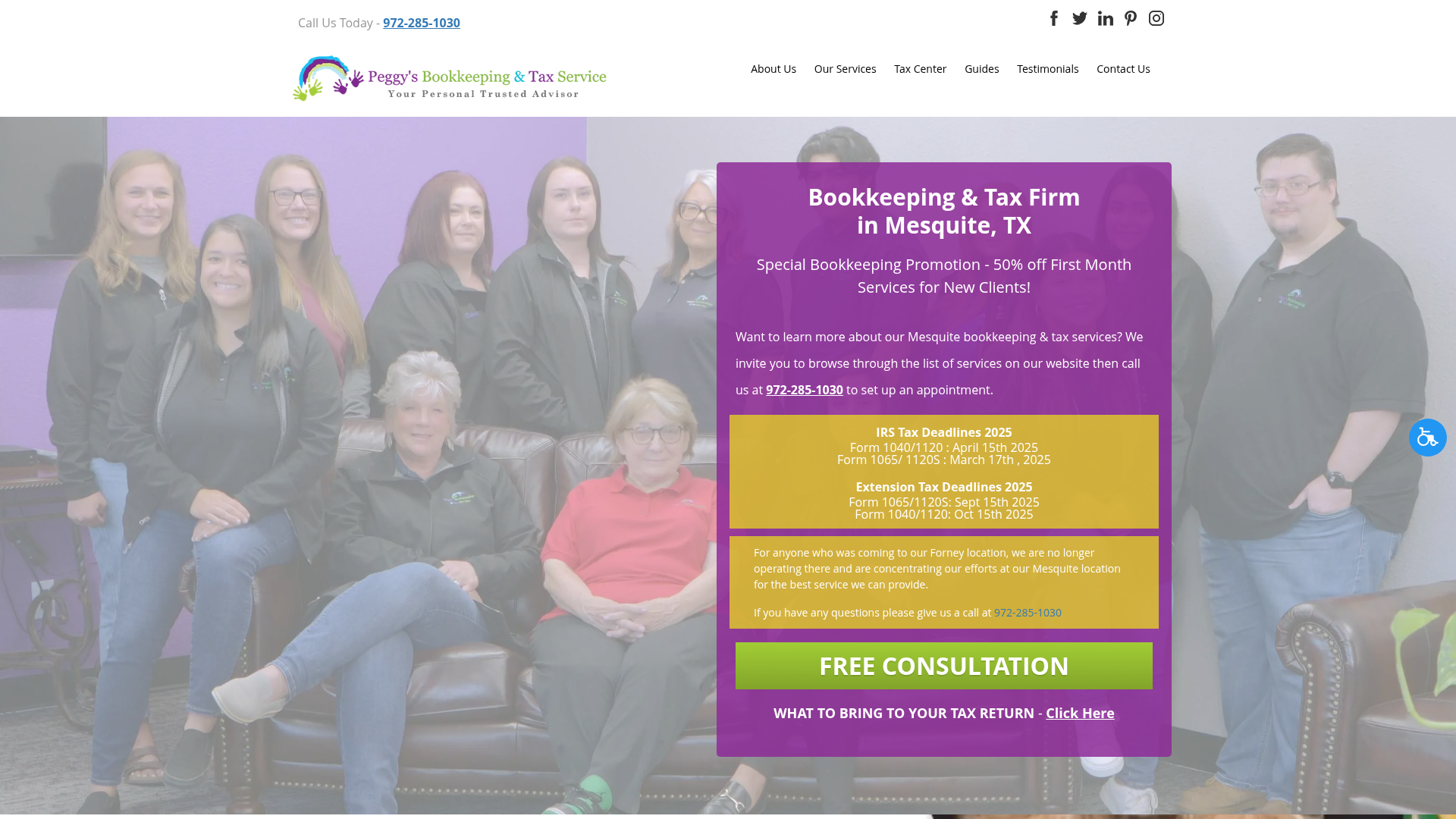 Peggy's Bookkeeping and Tax Service