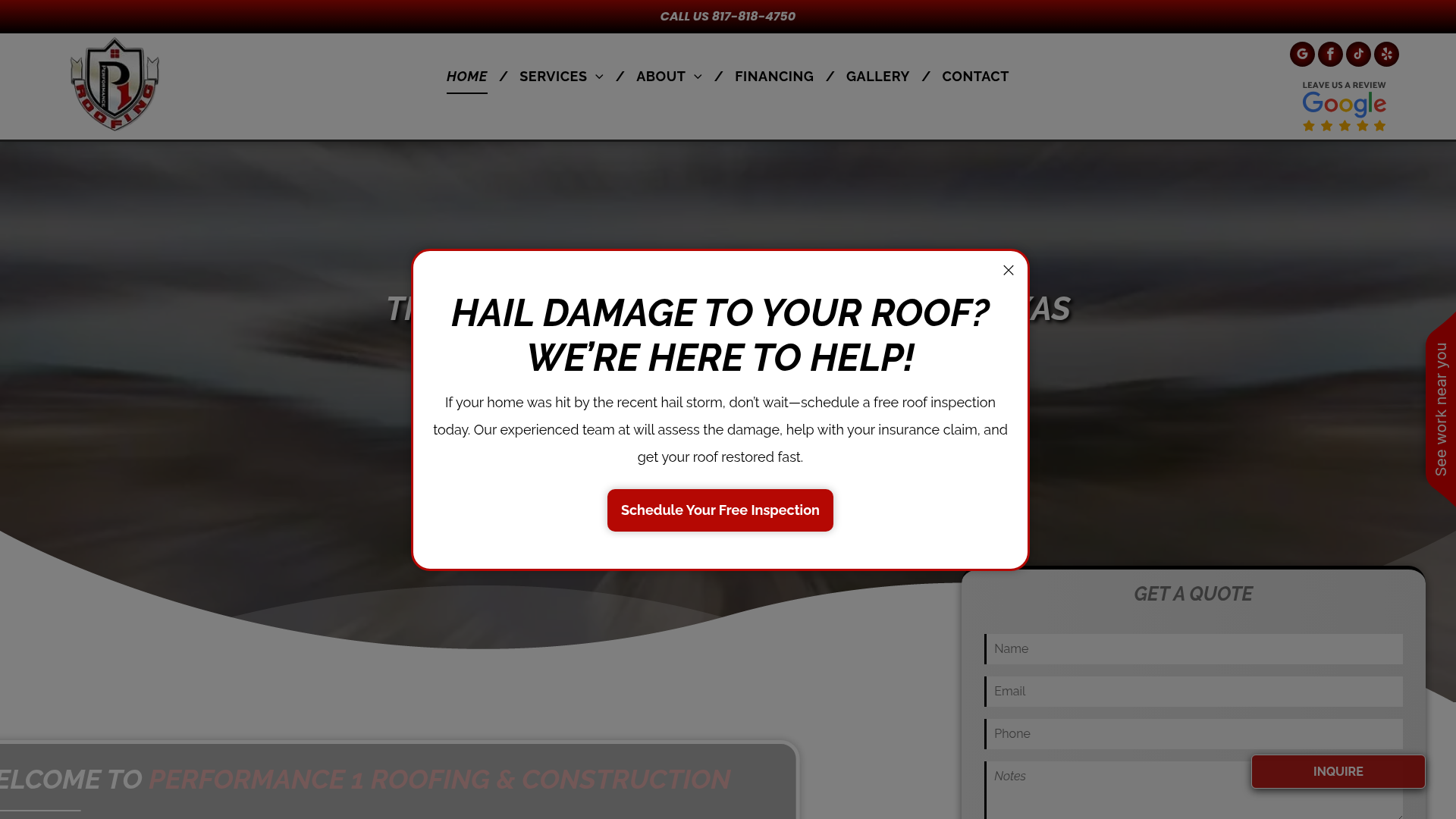 Performance 1 Roofing & Construction