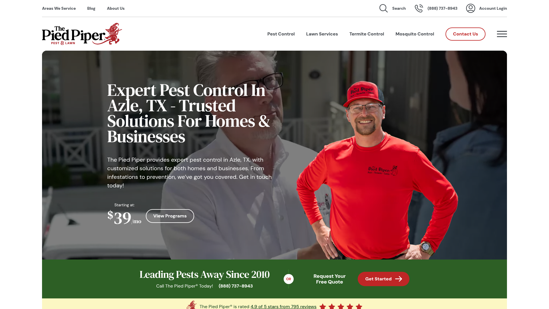 Pied Piper Pest, Termite & Lawn Services