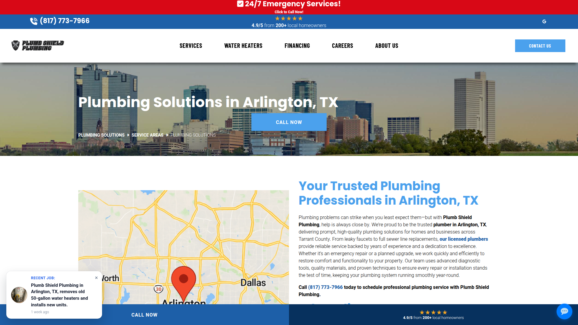 Plumb Shield Plumbing - Arlington