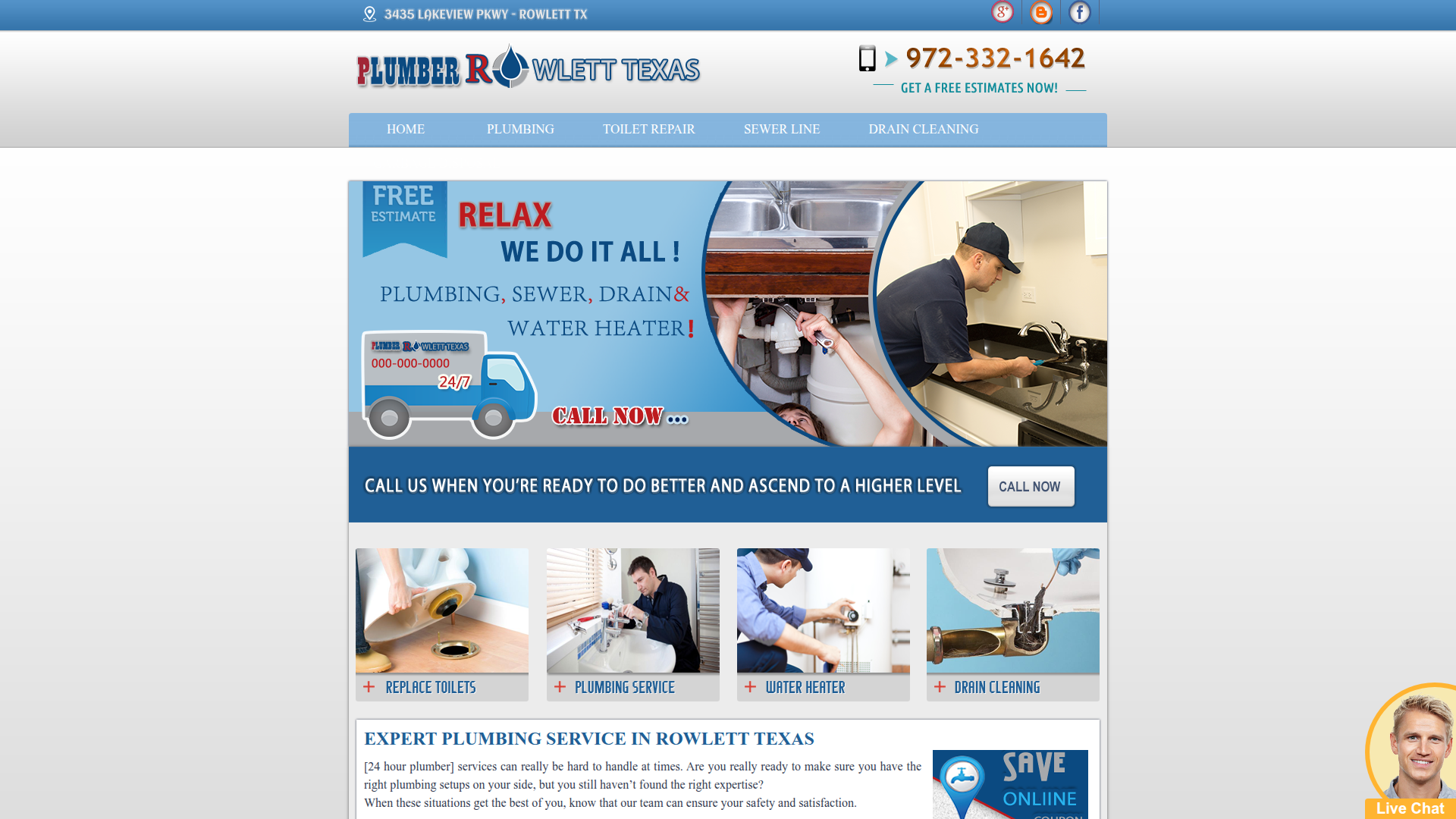 Plumber Rowlett TX
