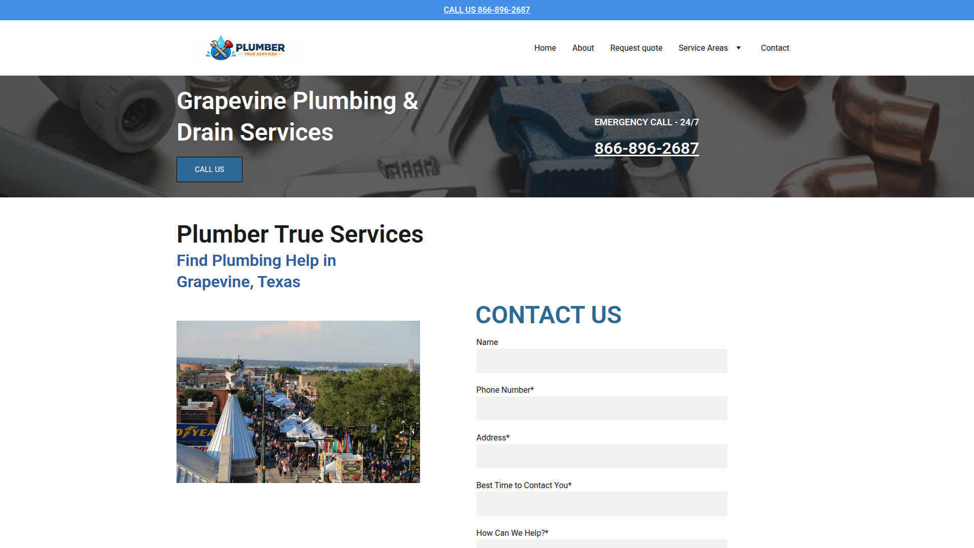 Plumber True Services of Grapevine, TX