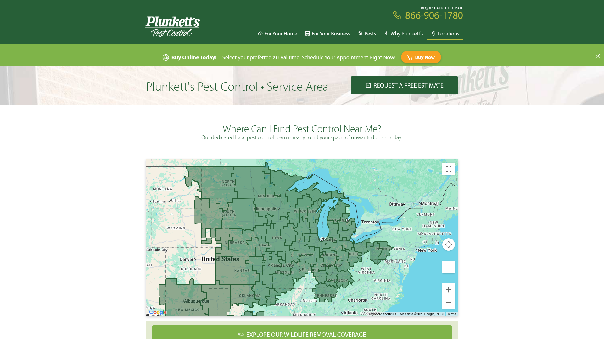 Plunkett's Pest Control
