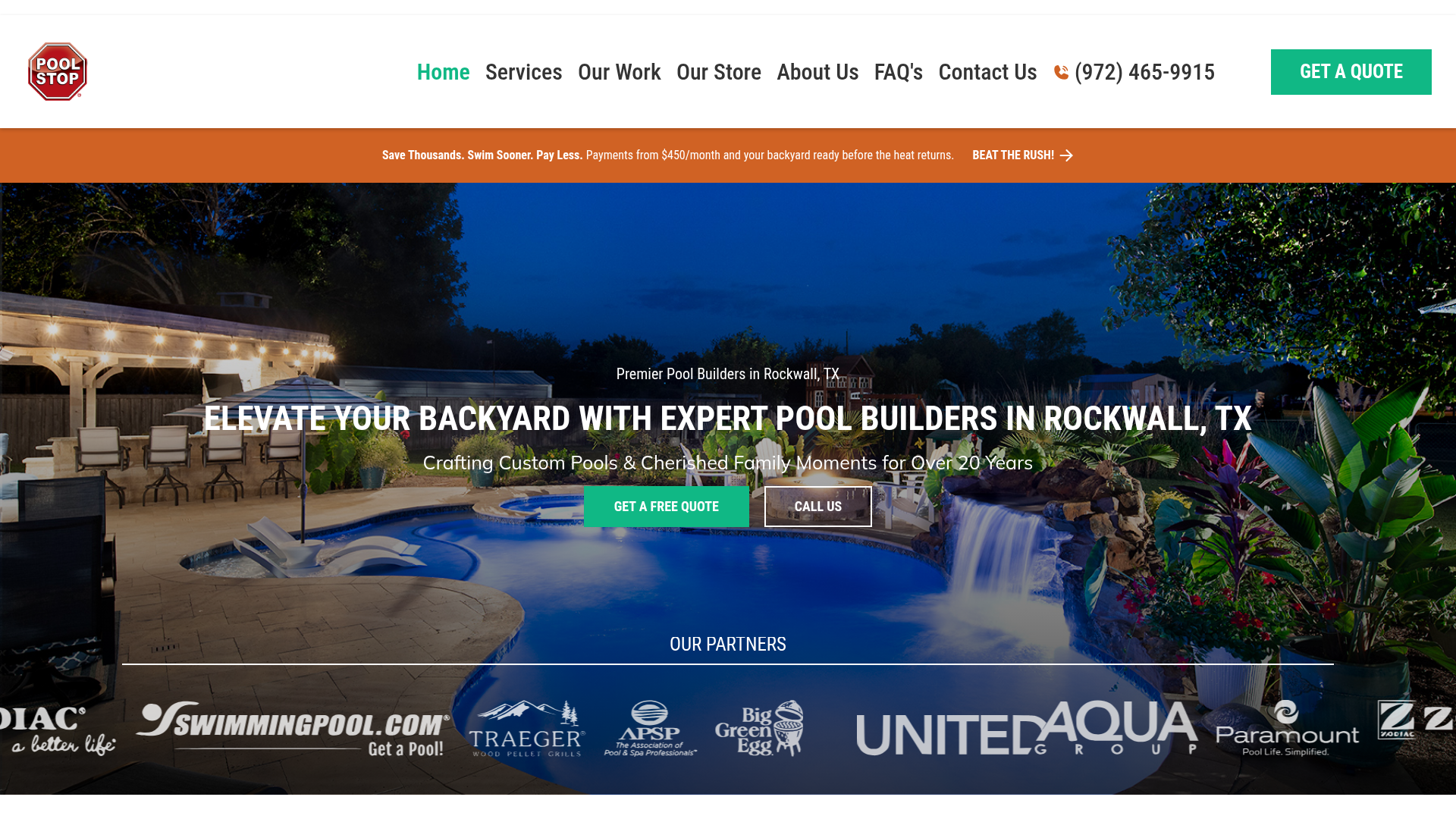 Pool Stop Custom Pools