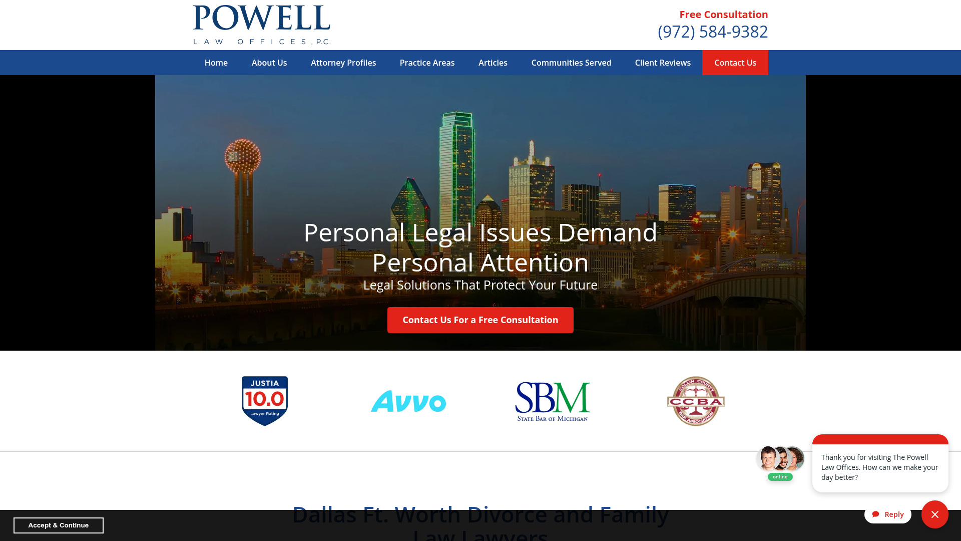 Powell Law Offices, P.C.