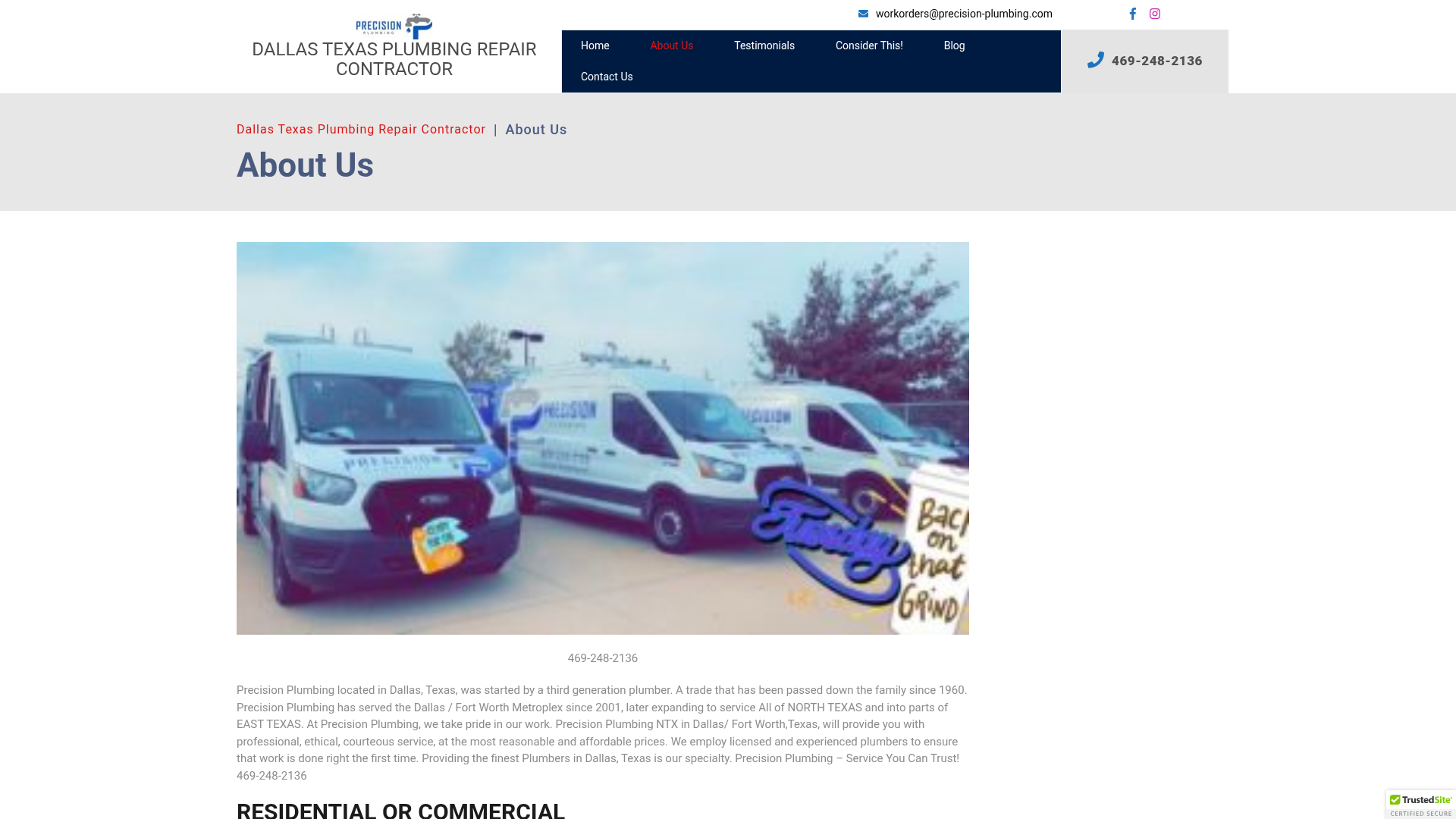 Precision Plumbing NTX