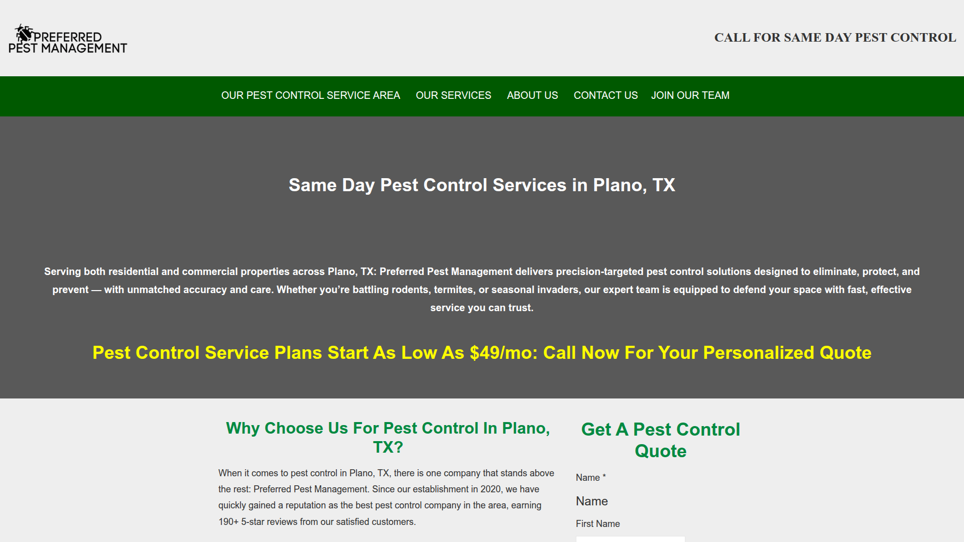 Preferred Pest Management