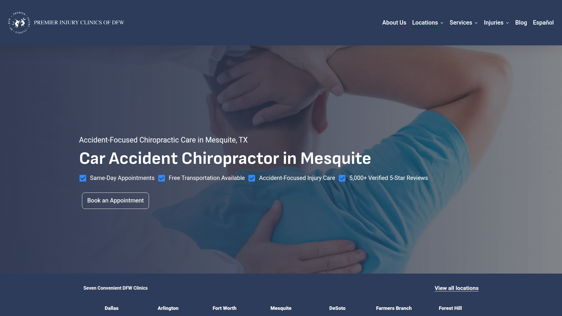 Premier Injury Clinics Mesquite - Auto Accident Chiropractic