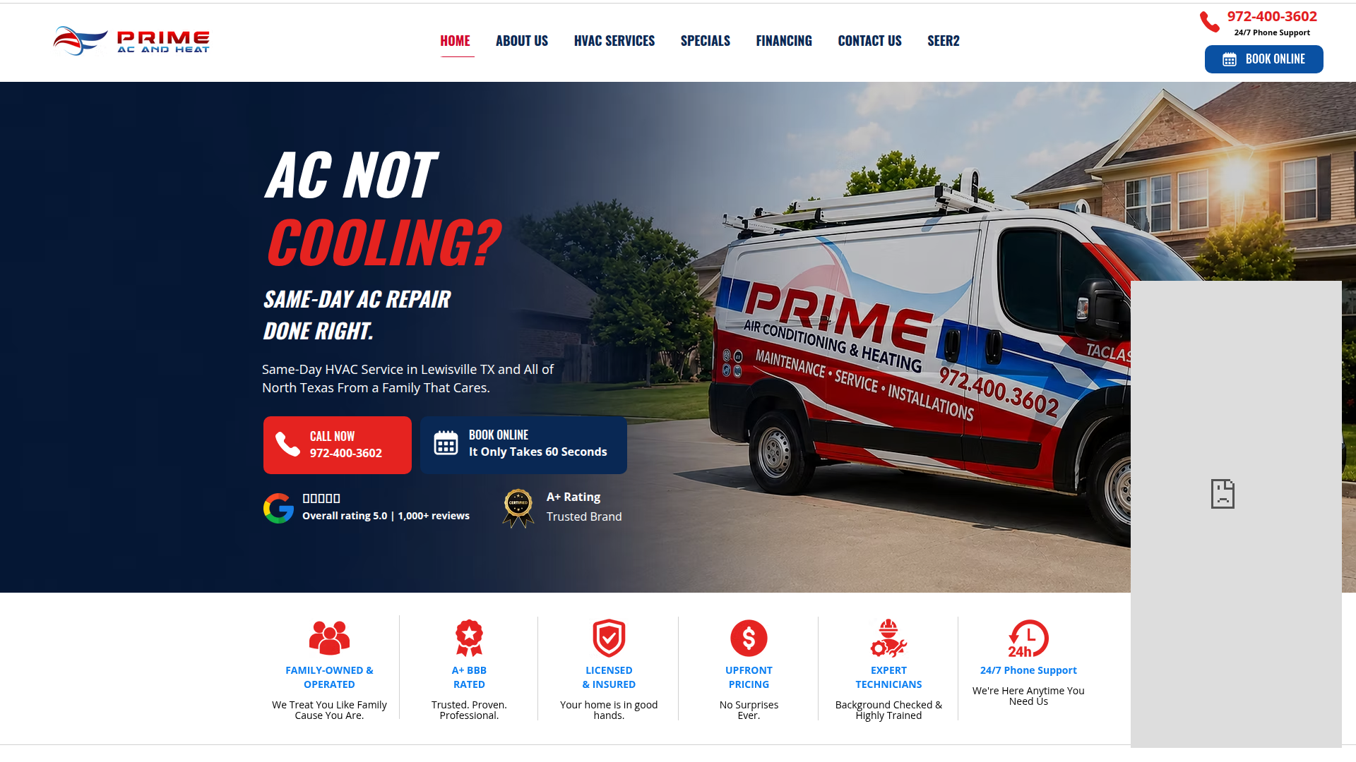 Prime AC and Heat