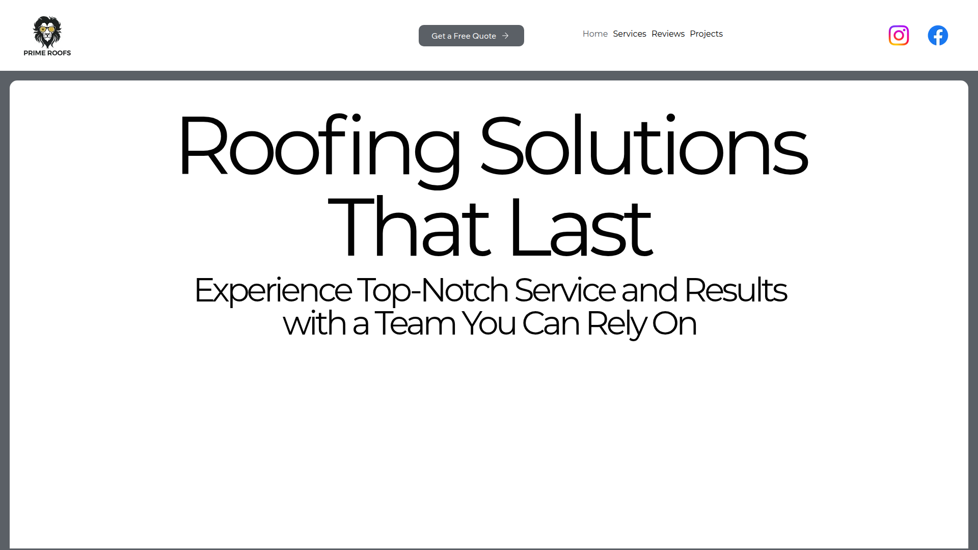 Prime Roofs