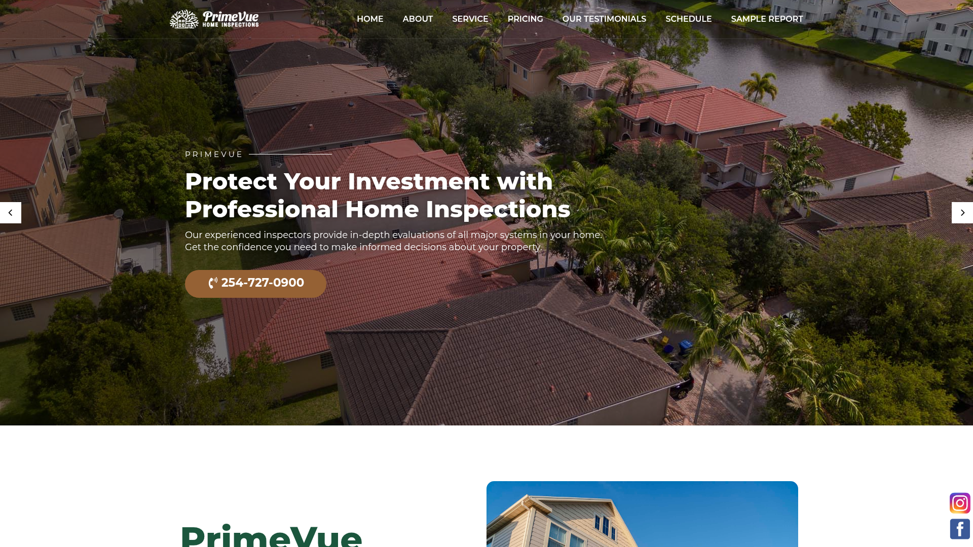 PrimeVue Home Inspections