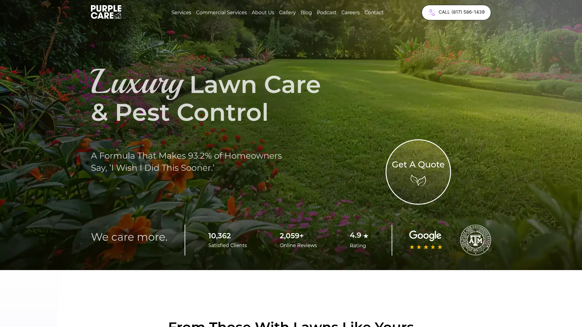 Purple Care Keller Lawn Care & Pest Control