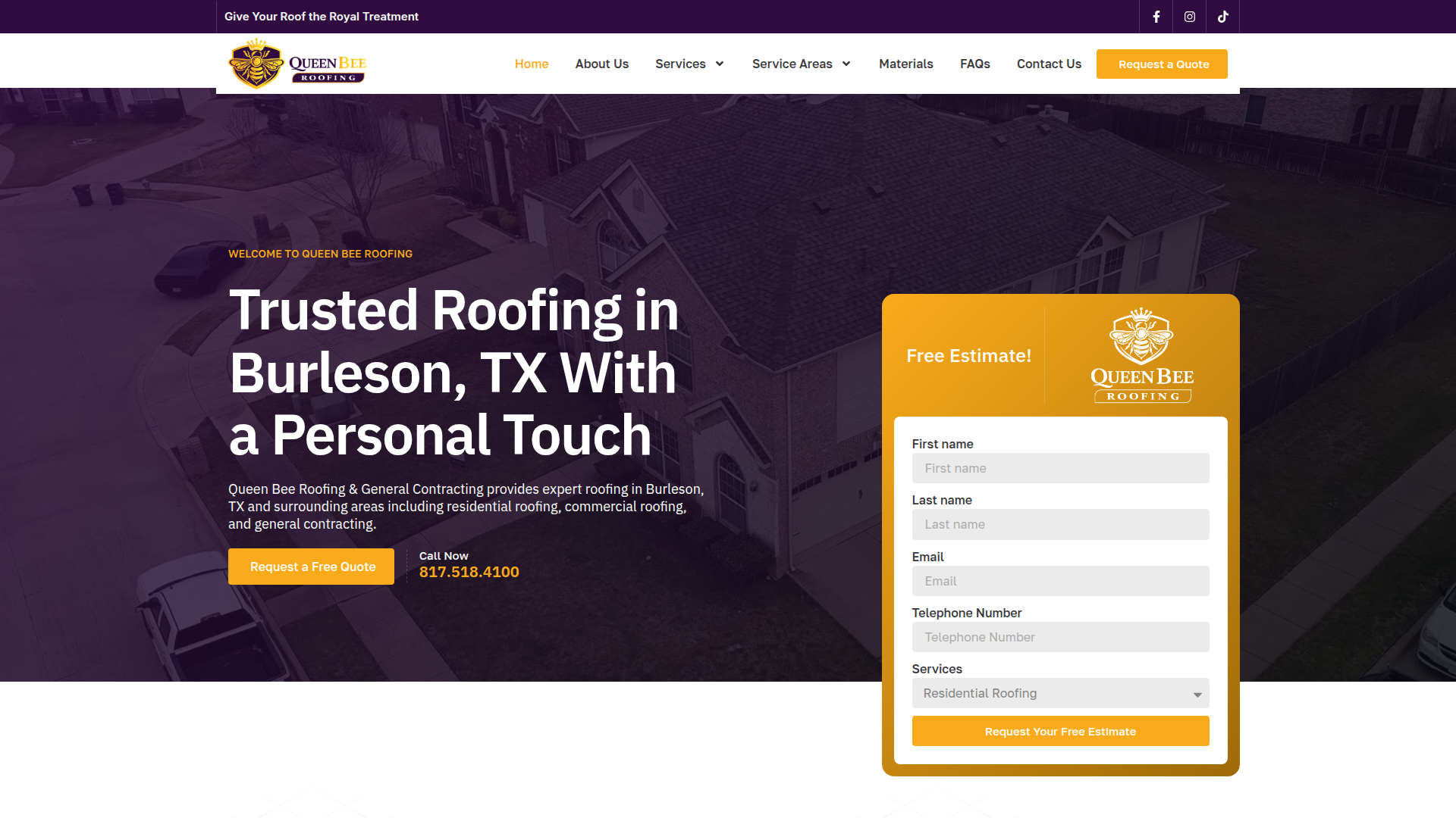 Queen Bee Roofing & General Contracting LLC