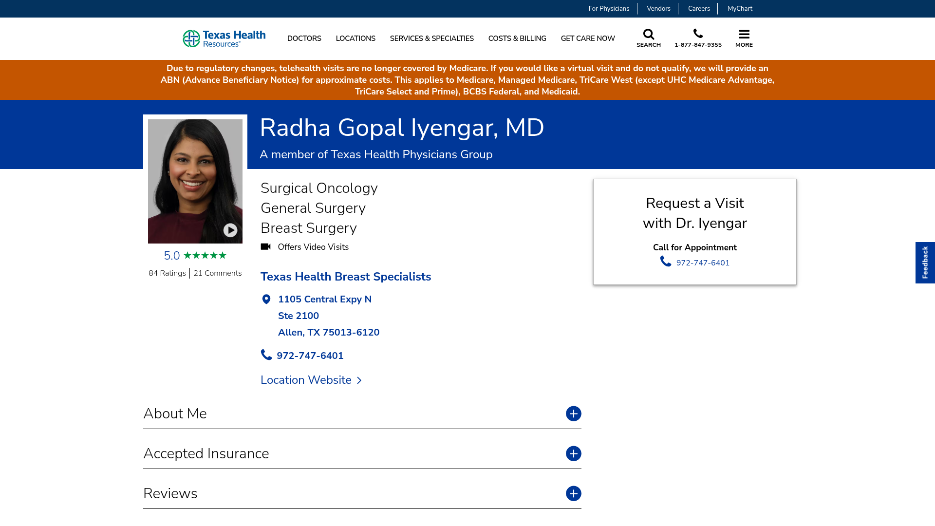 Radha Iyengar, MD