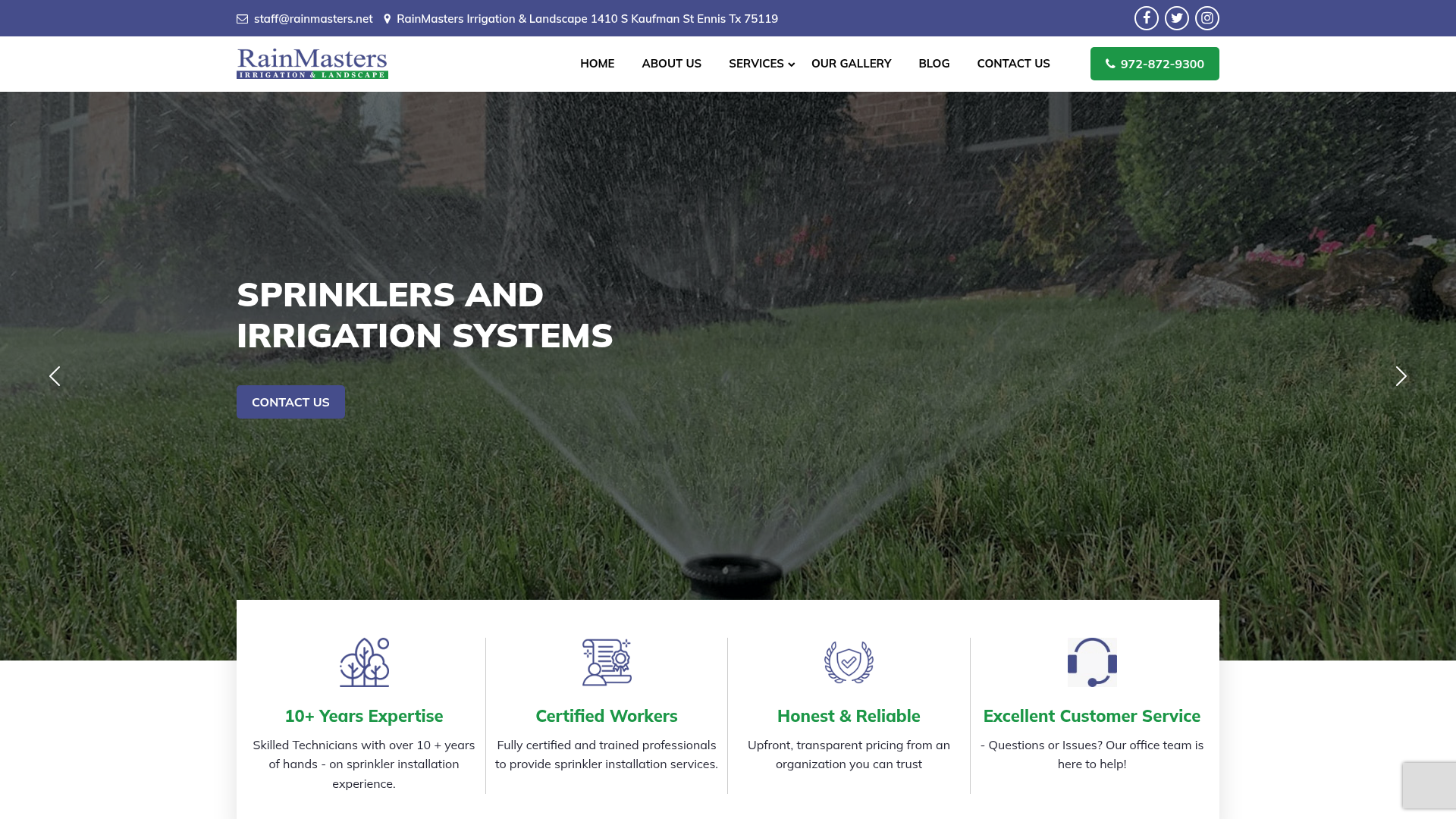 Rainmasters Irrigation & JB Lawn Services