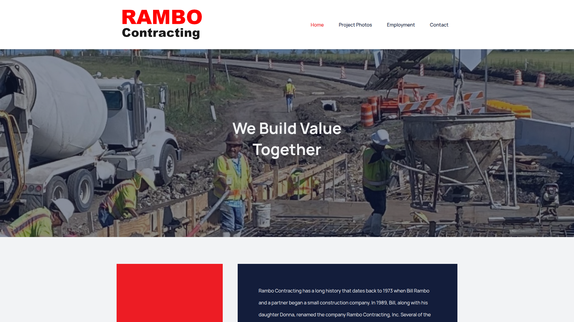 Rambo Contracting, Inc.