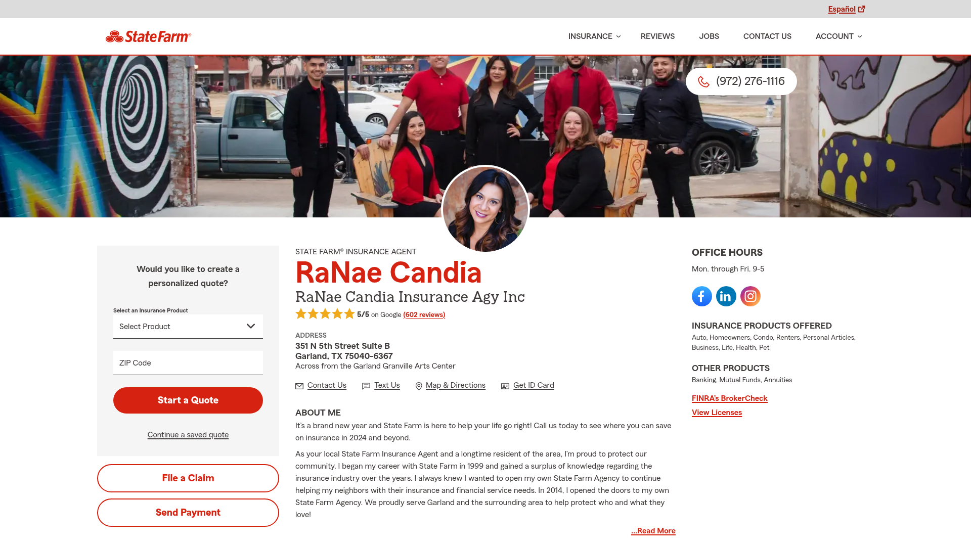 RaNae Candia - State Farm Insurance Agent