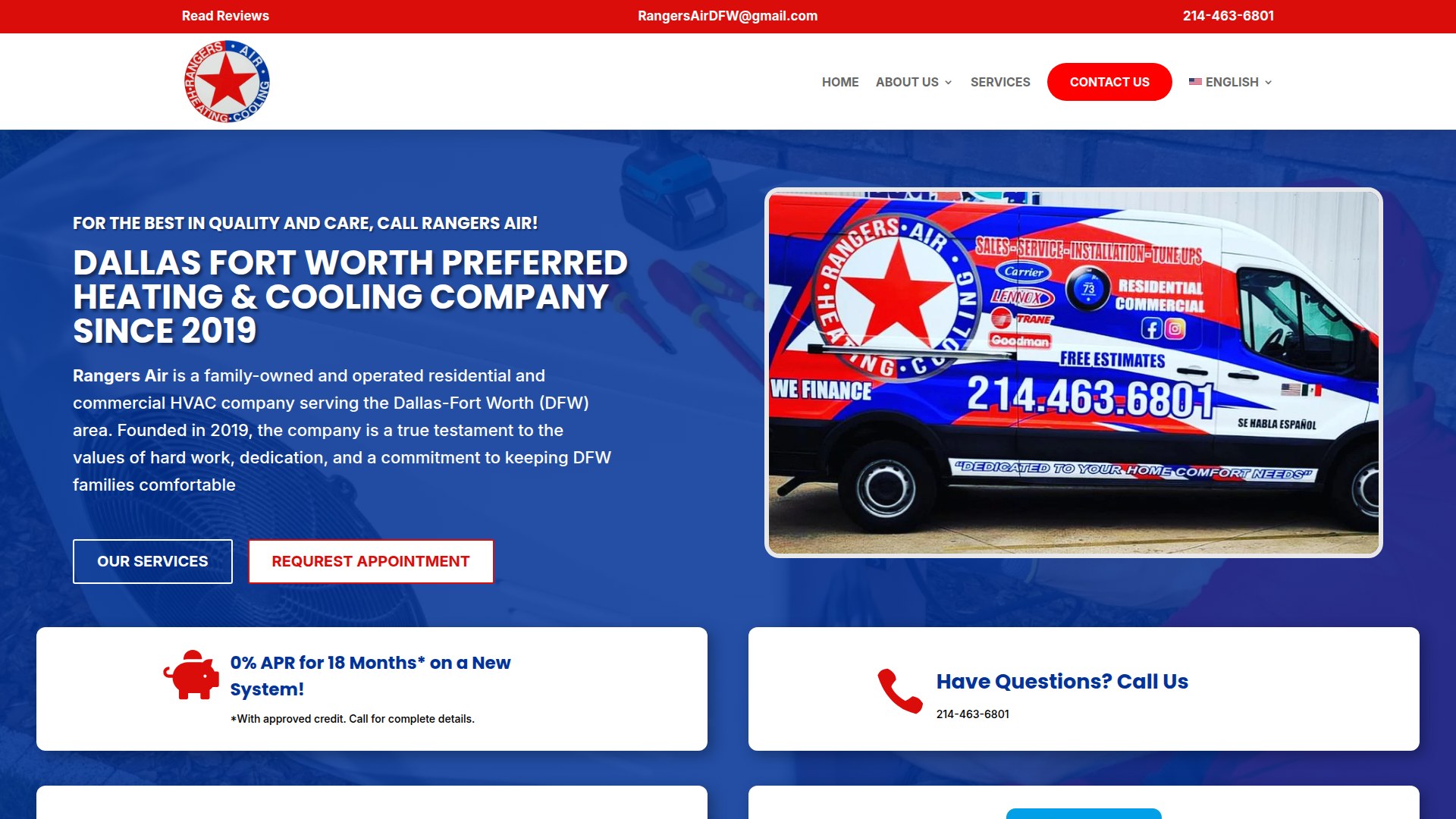 Rangers Air Heating & Cooling