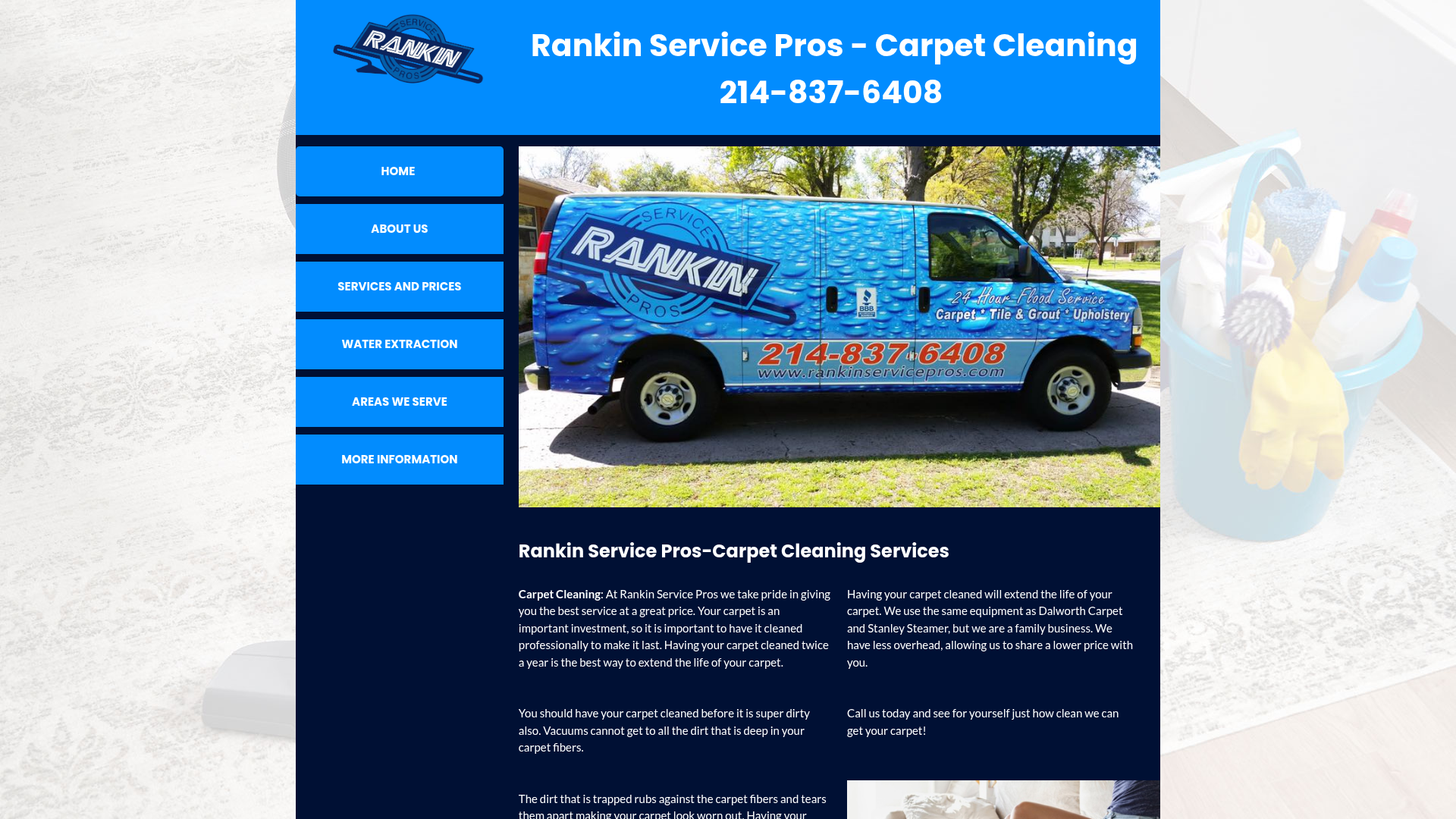 Rankin Service Pros Carpet Cleaning