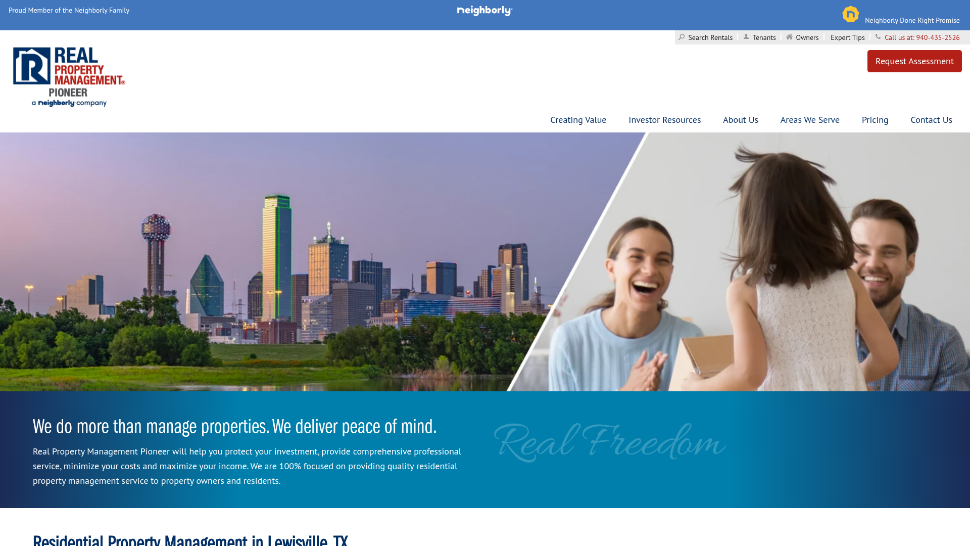 Real Property Management Pioneer