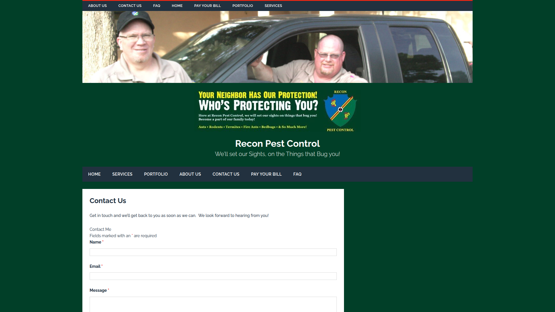 Recon Pest Control