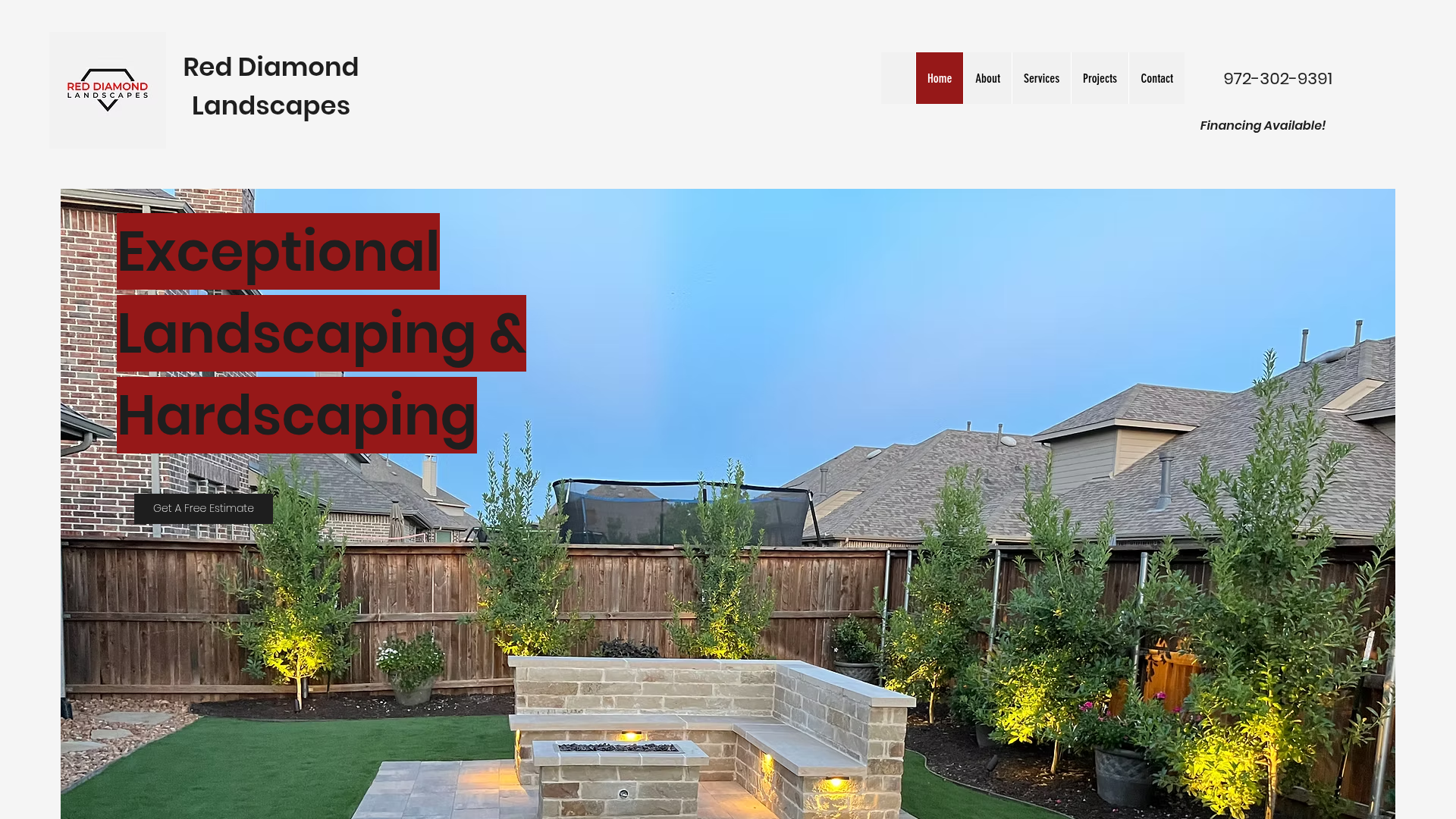 Red Diamond Landscapes