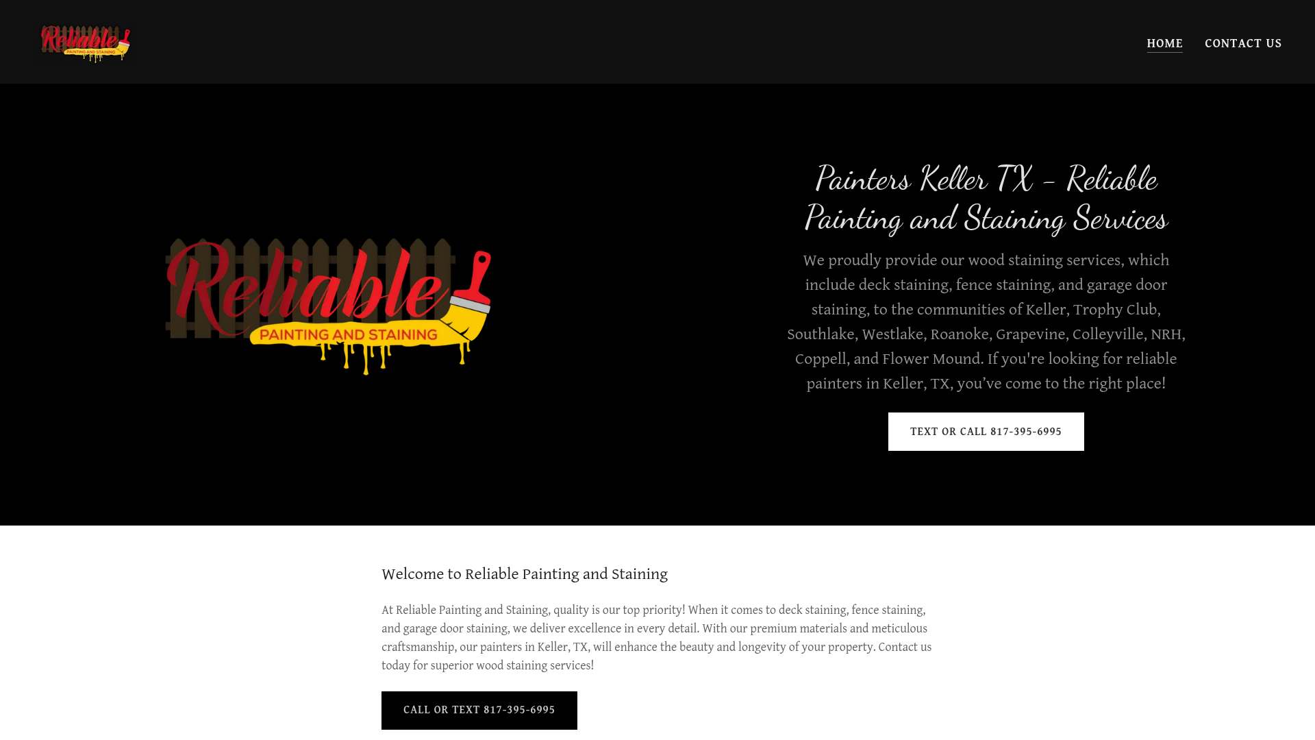 Reliable Painting and Staining