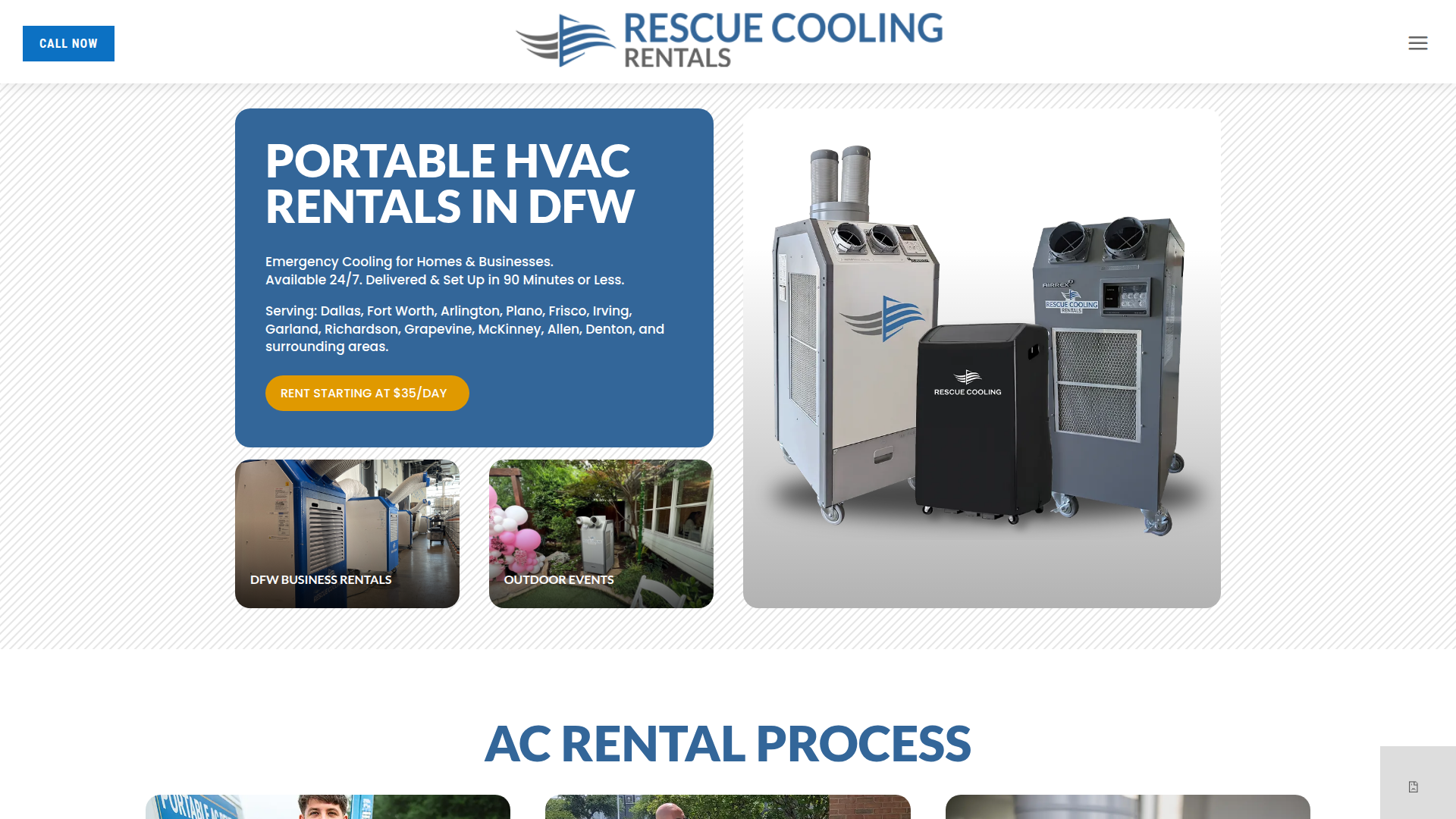 Rescue Cooling Rentals