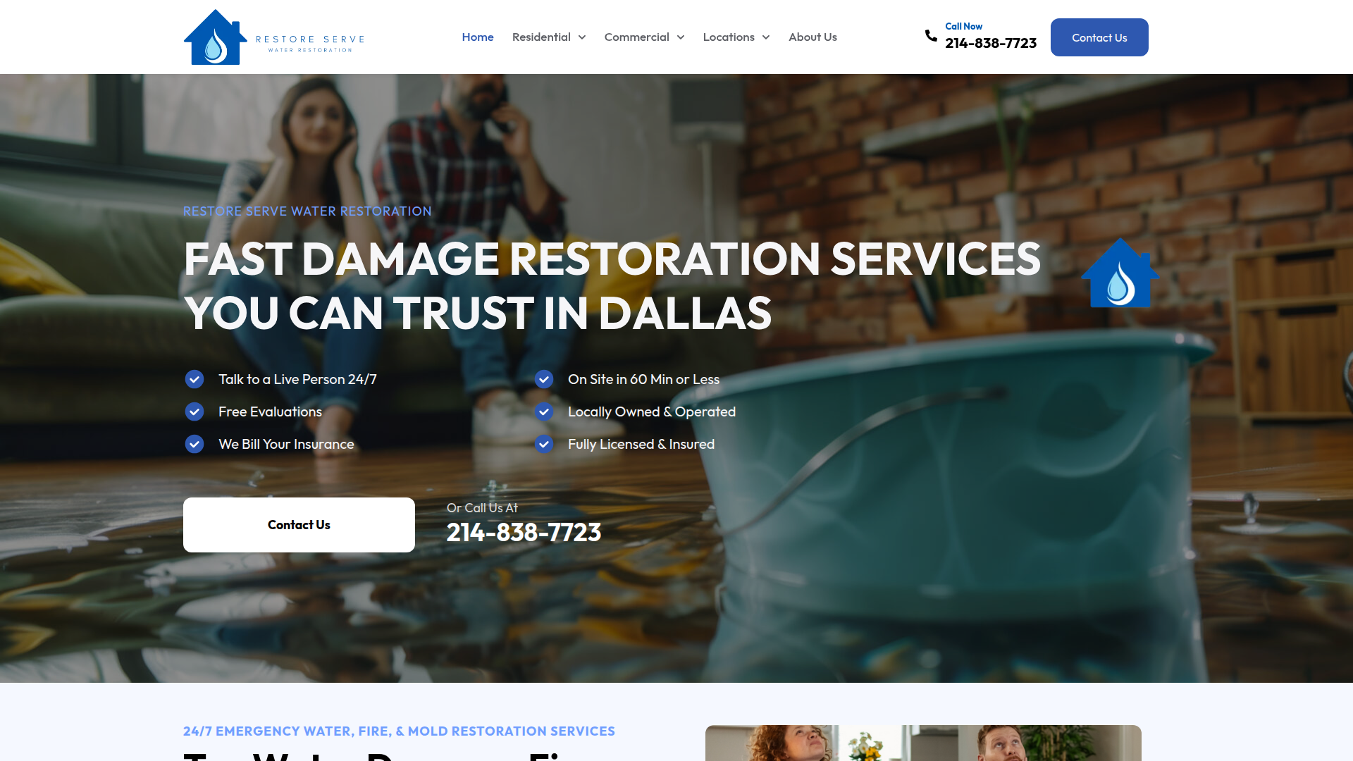 Restore Serve Restoration