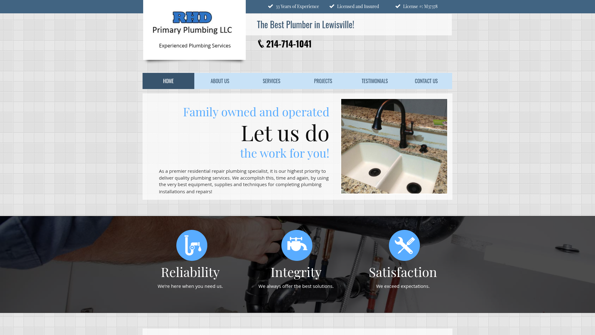 RHD Primary Plumbing LLC