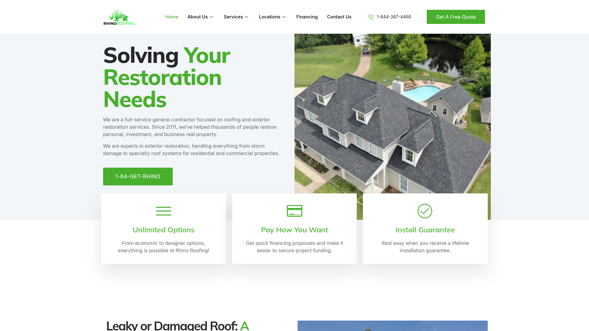 Rhino Roofing and General Contracting, LLC