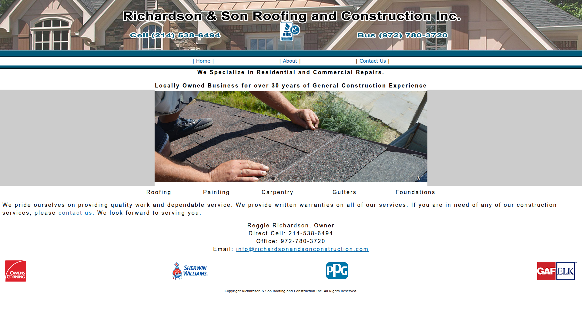 Richardson & Son Roofing