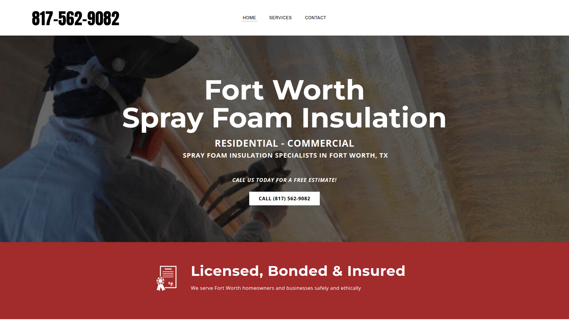 Roanoke Spray Foam Insulation Fort Worth