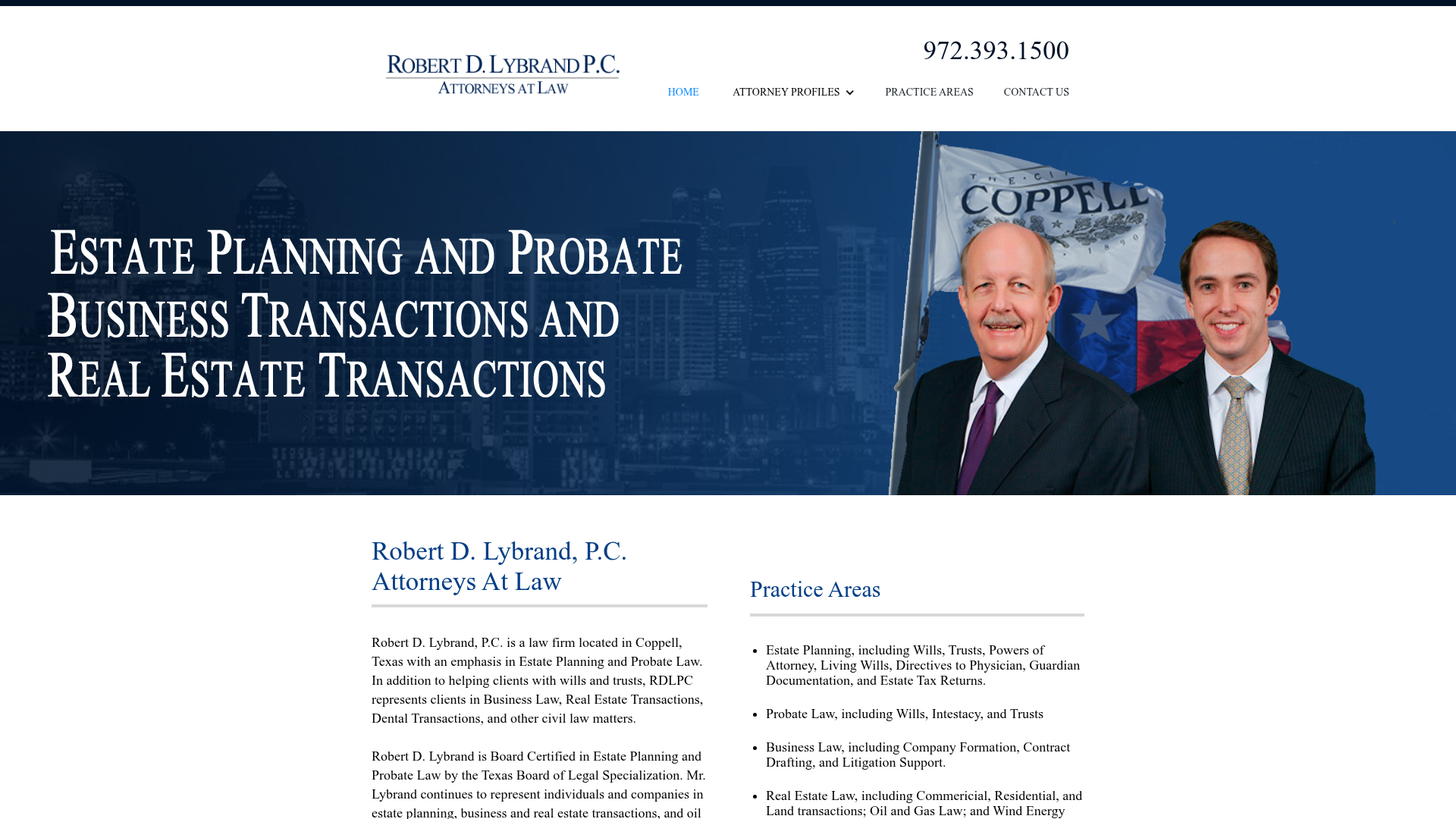Robert D Lybrand PC