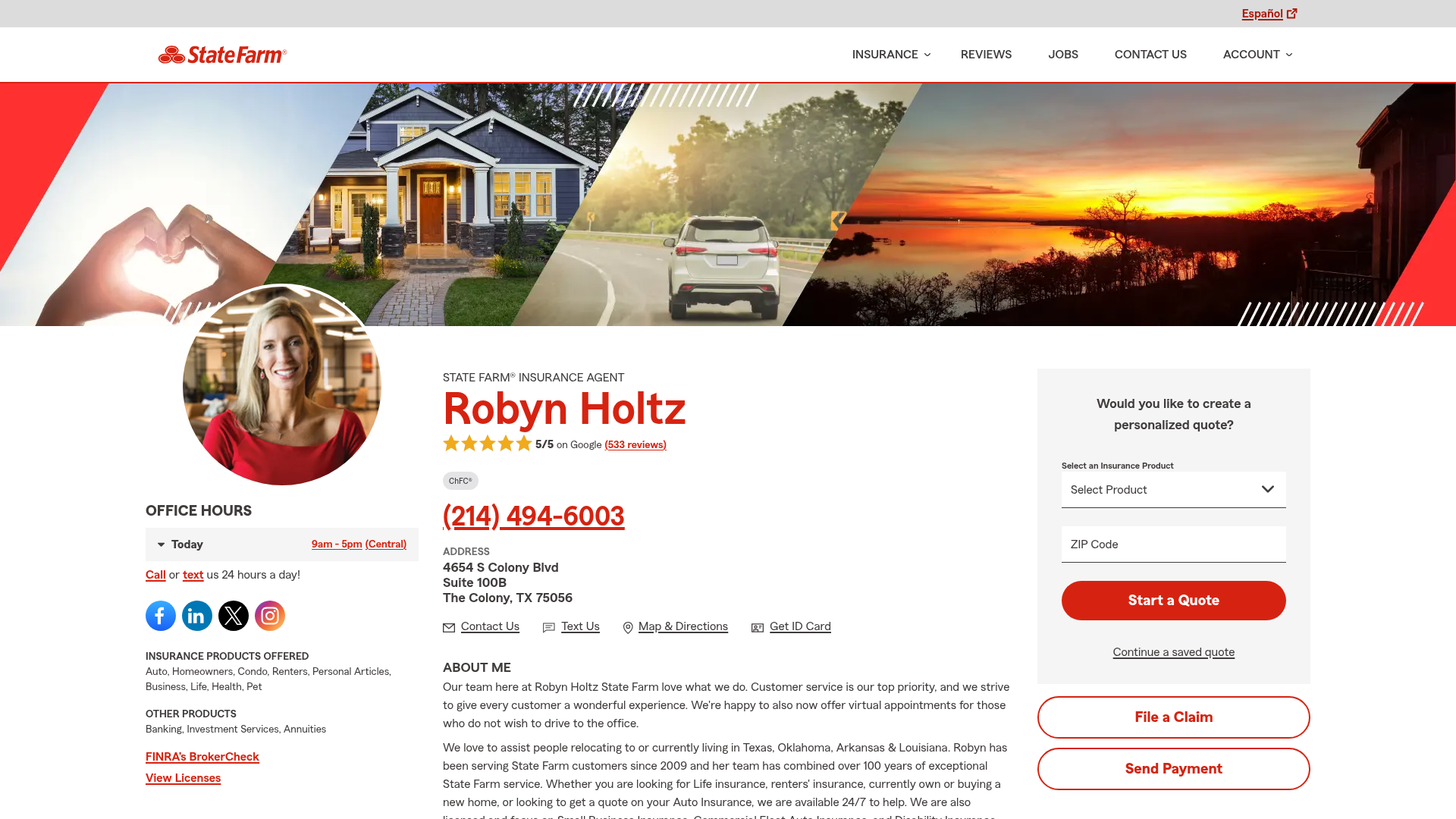Robyn Holtz - State Farm Insurance Agent