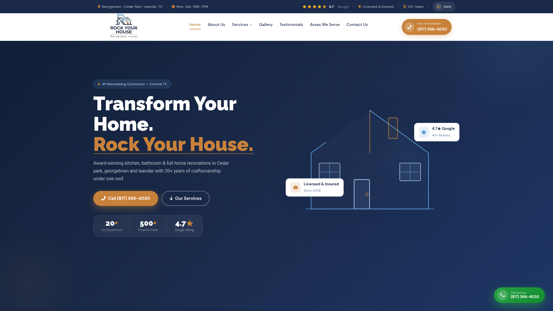 Rock Your House Remodeling