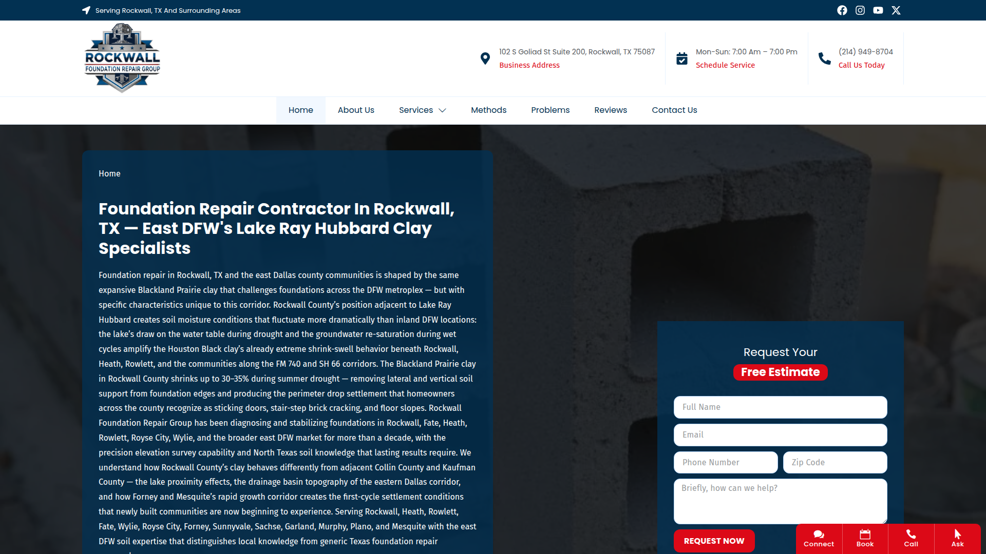 Rockwall Foundation Repair Group