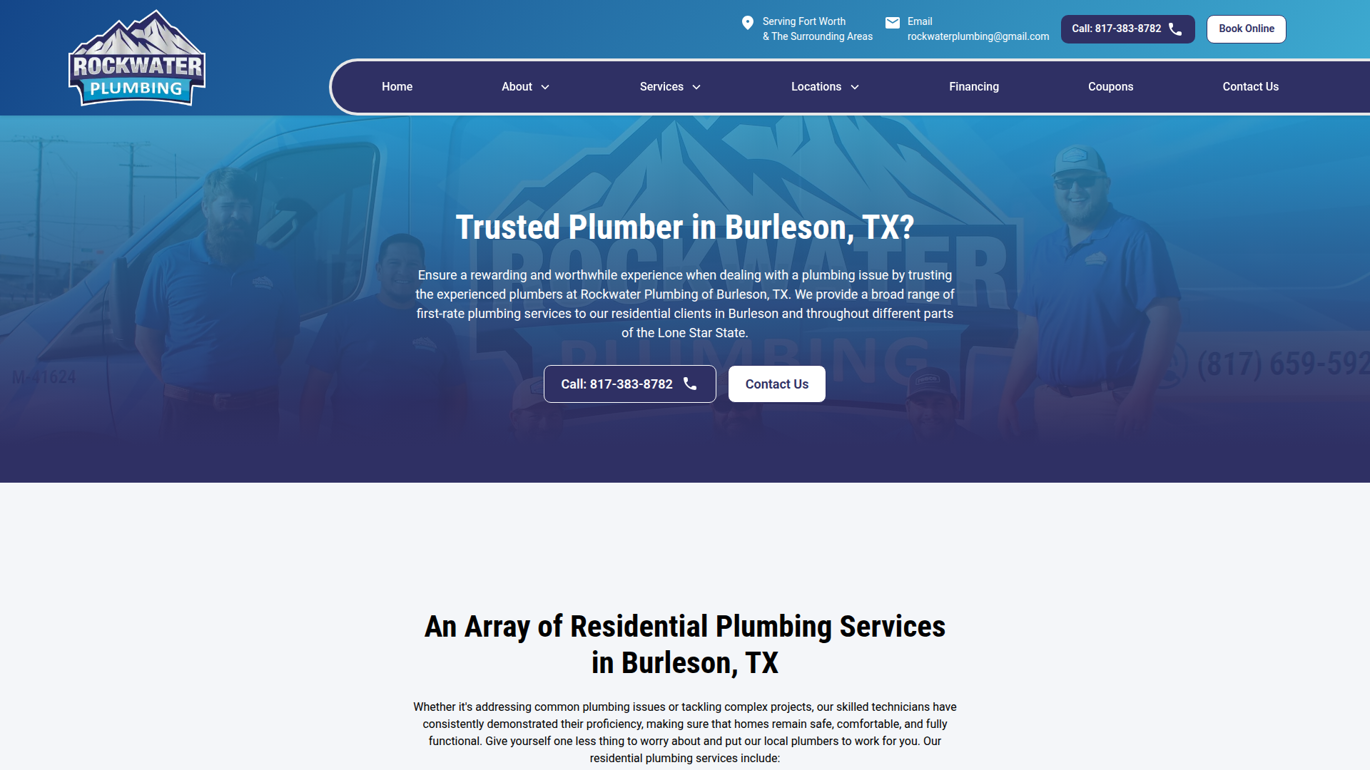 Rockwater Plumbing of Southlake