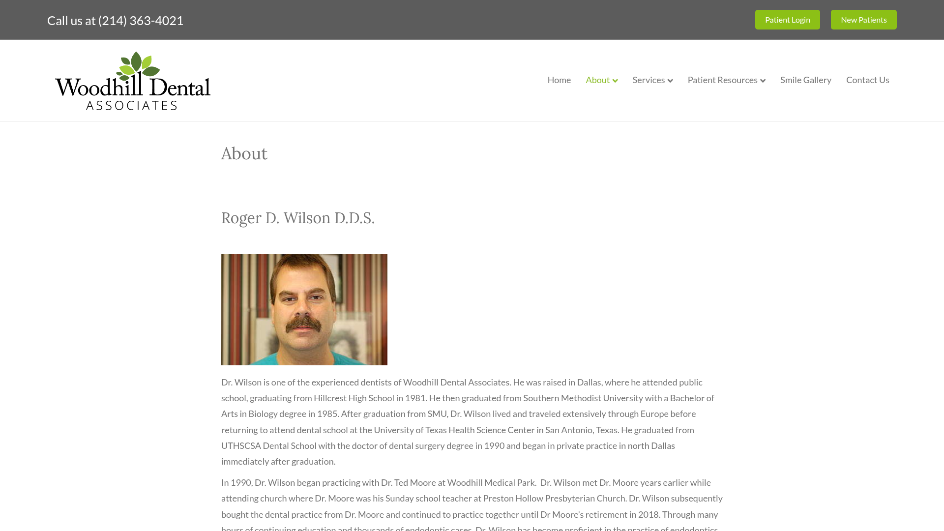 Roger D. Wilson D.D.S.