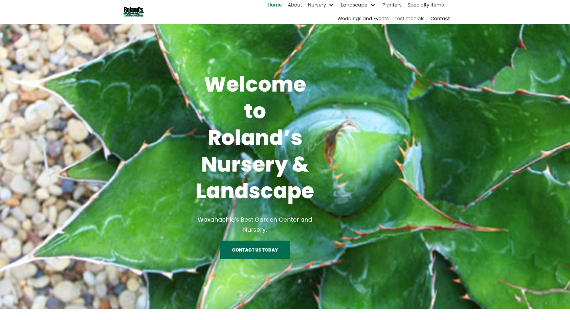 Roland's Nursery & Landscaping Featuring the Secret Garden