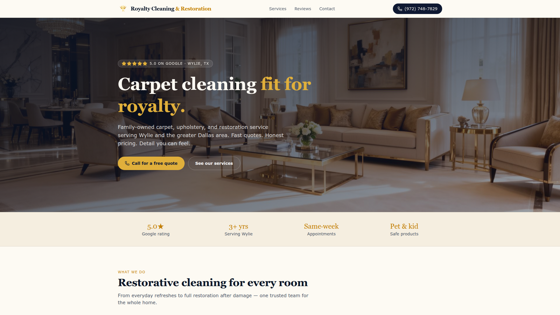 Royalty Cleaning & Restoration