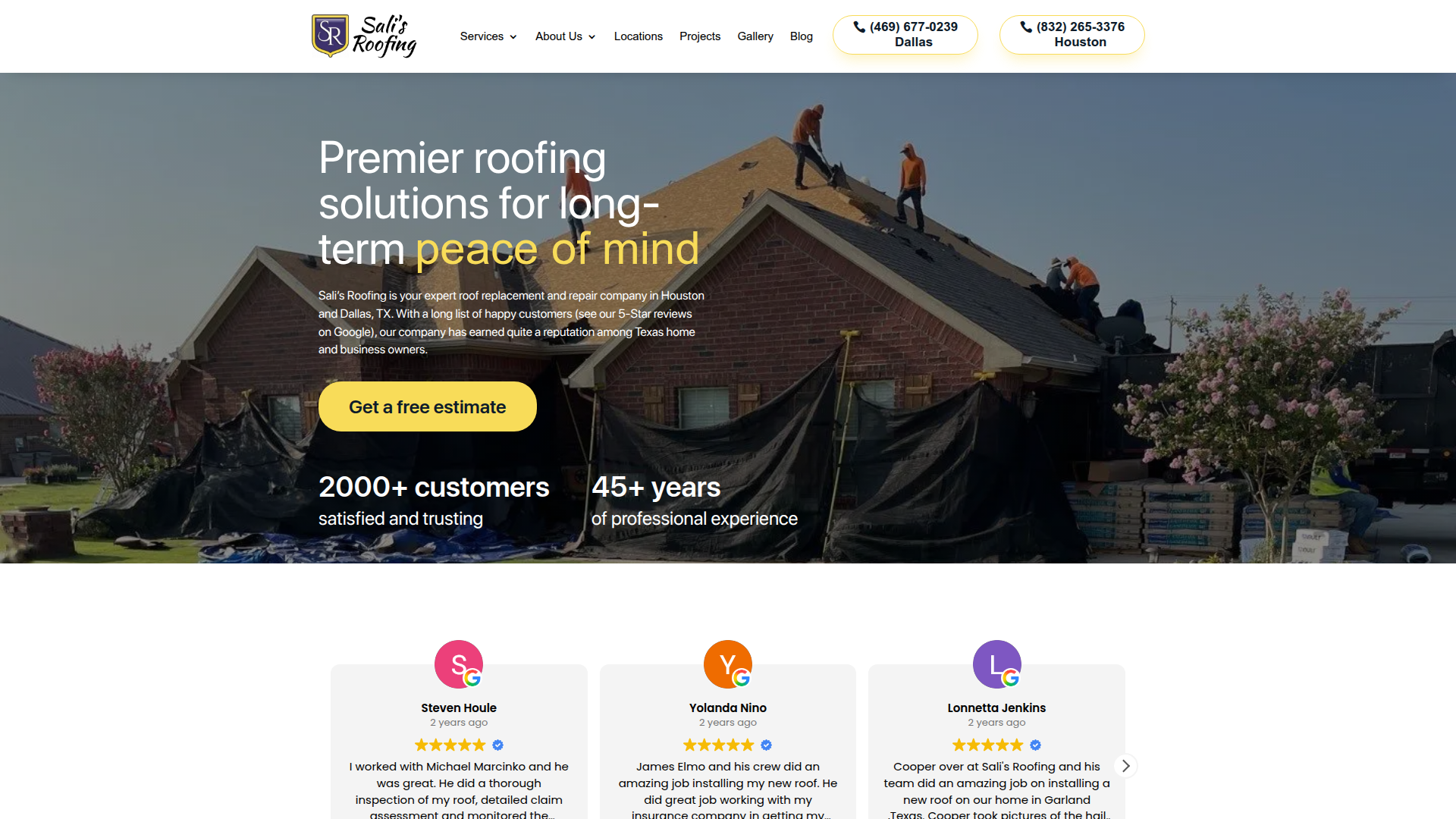 Sali's Roofing