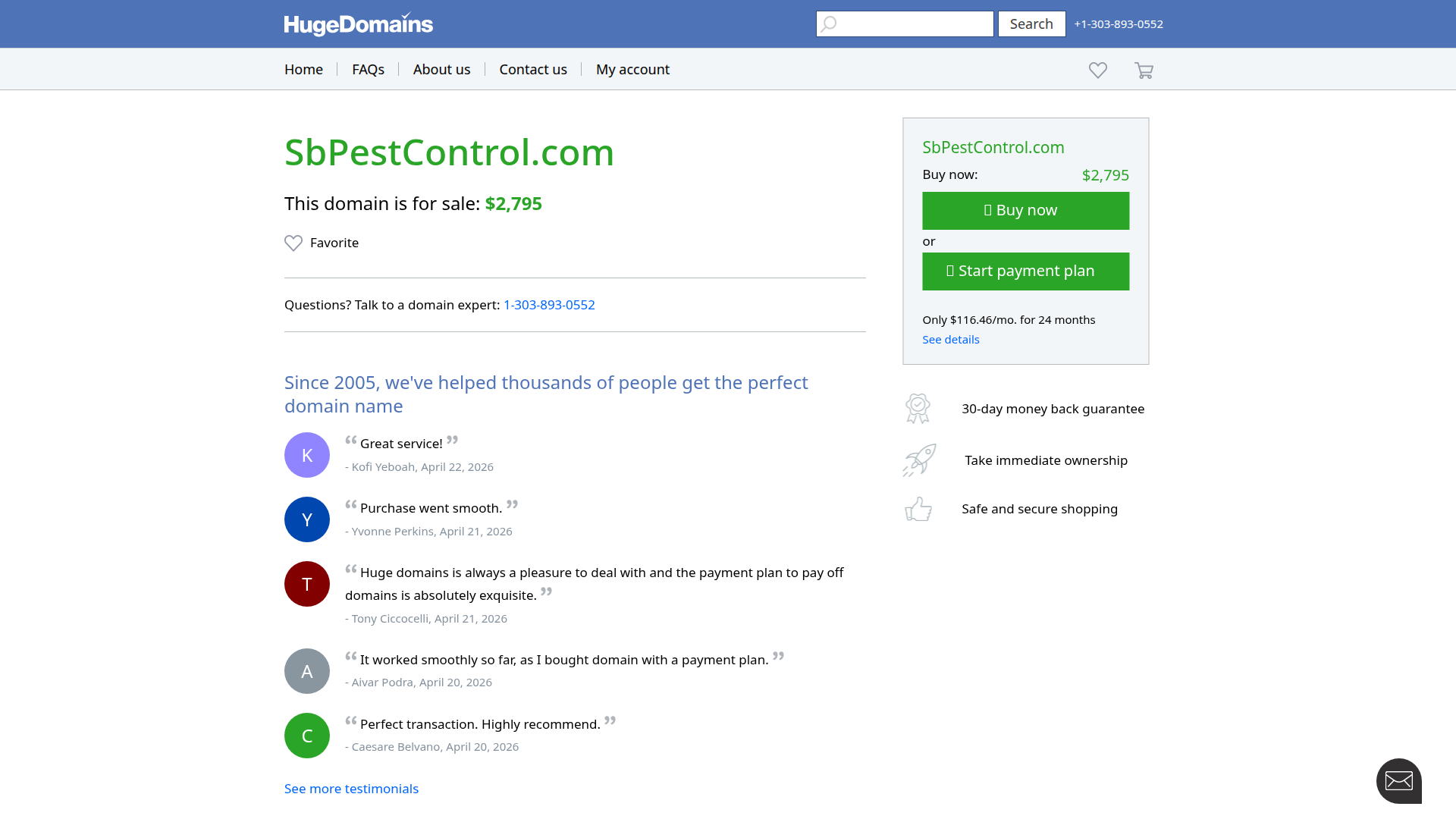 S&B PEST CONTROL INC.
