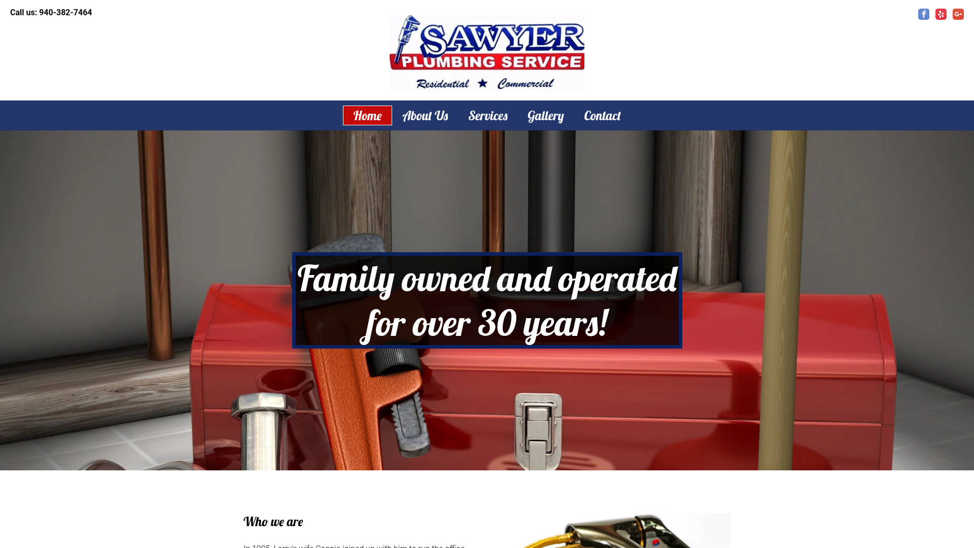 Sawyer Plumbing Services