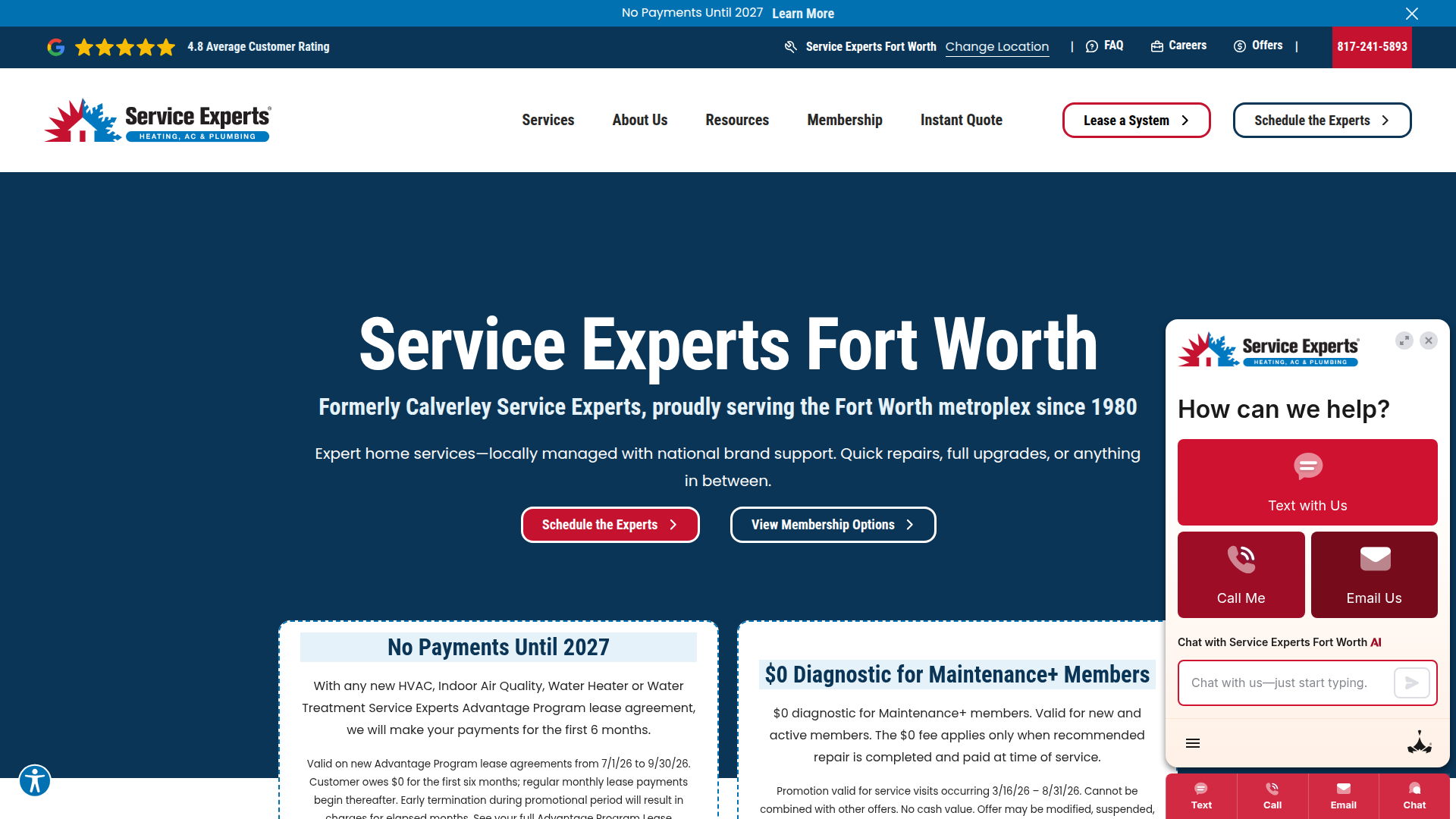 Service Experts Fort Worth
