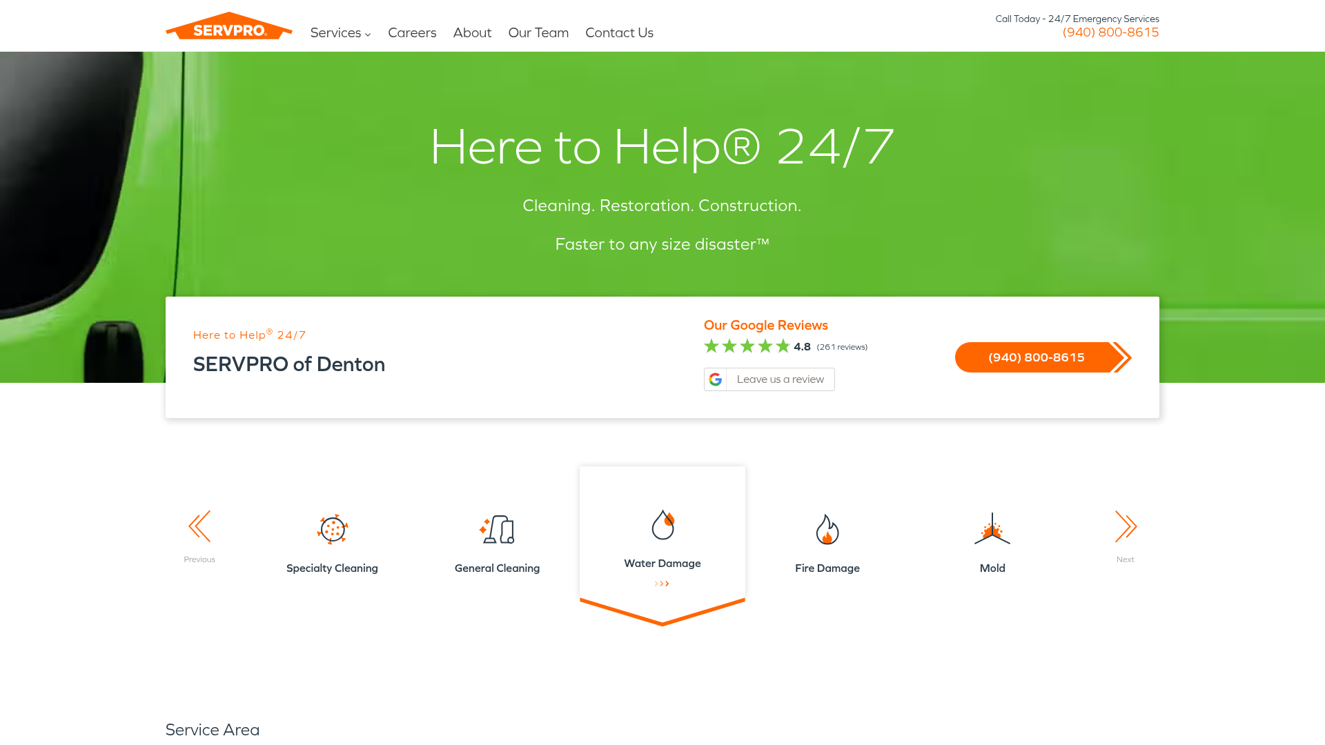 SERVPRO of Denton