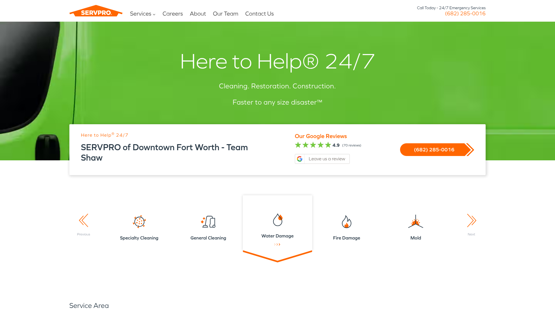 SERVPRO of Downtown Fort Worth - Team Shaw