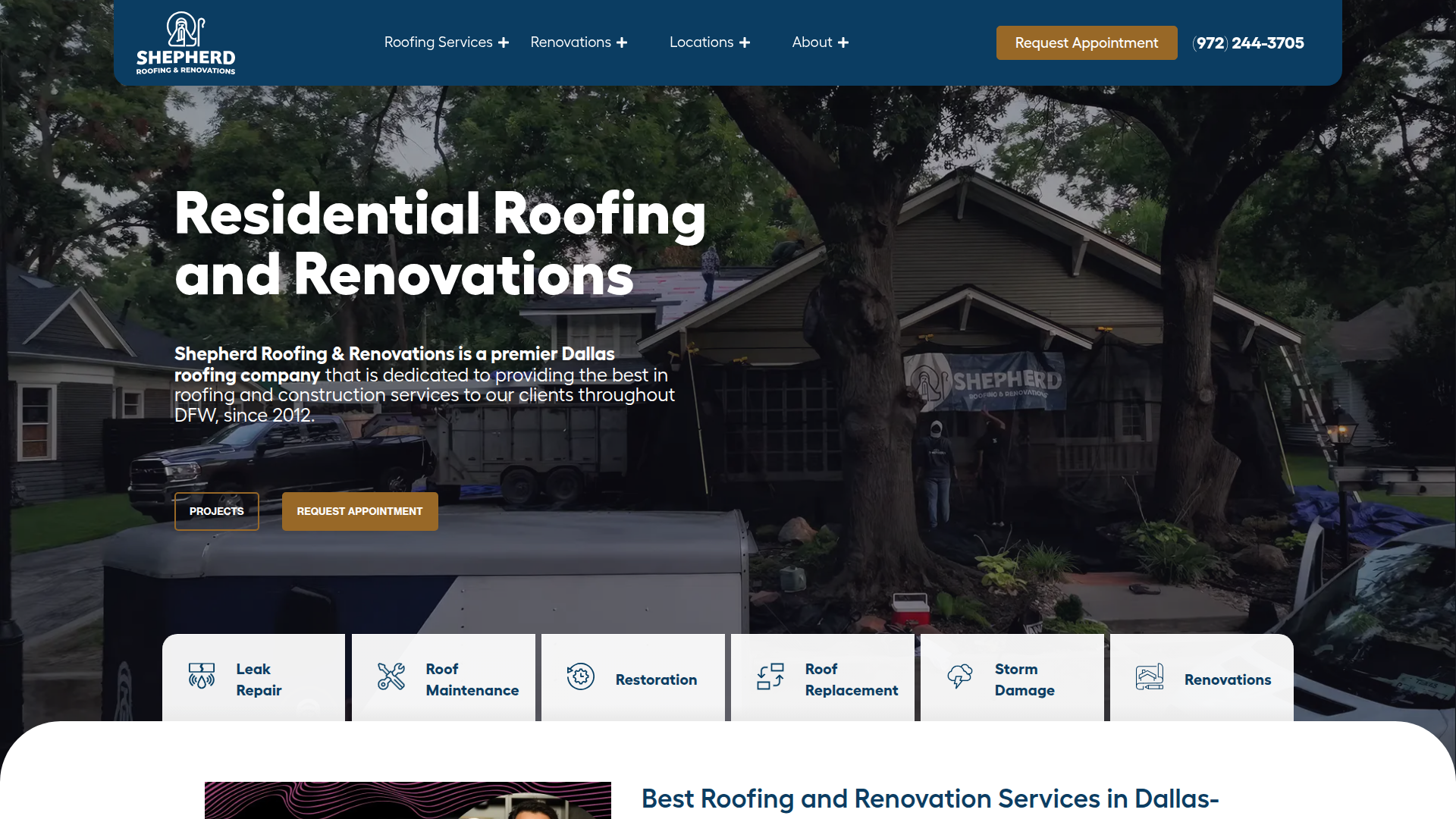 Shepherd Roofing & Renovations