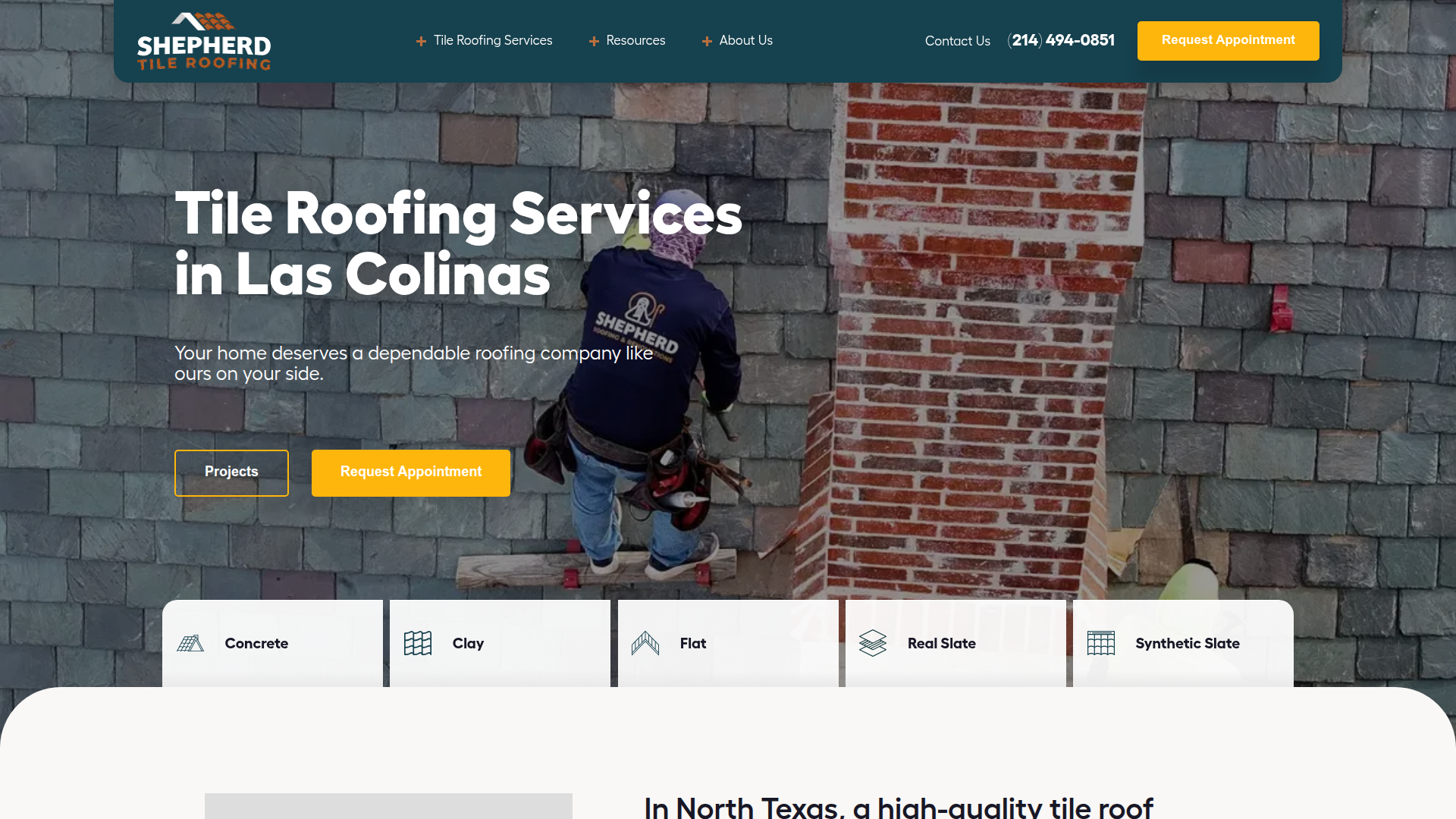 Shepherd Tile Roofing
