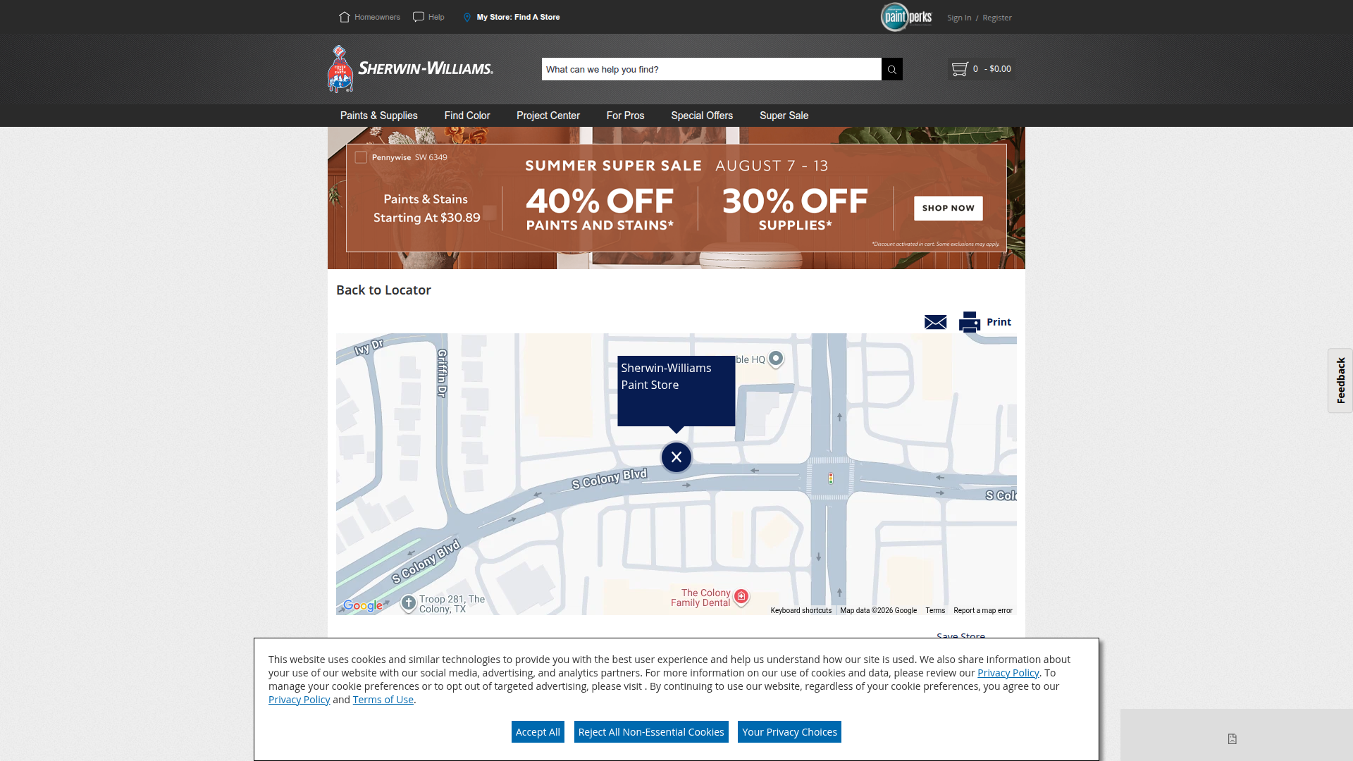 Sherwin-Williams Commercial Paint Store